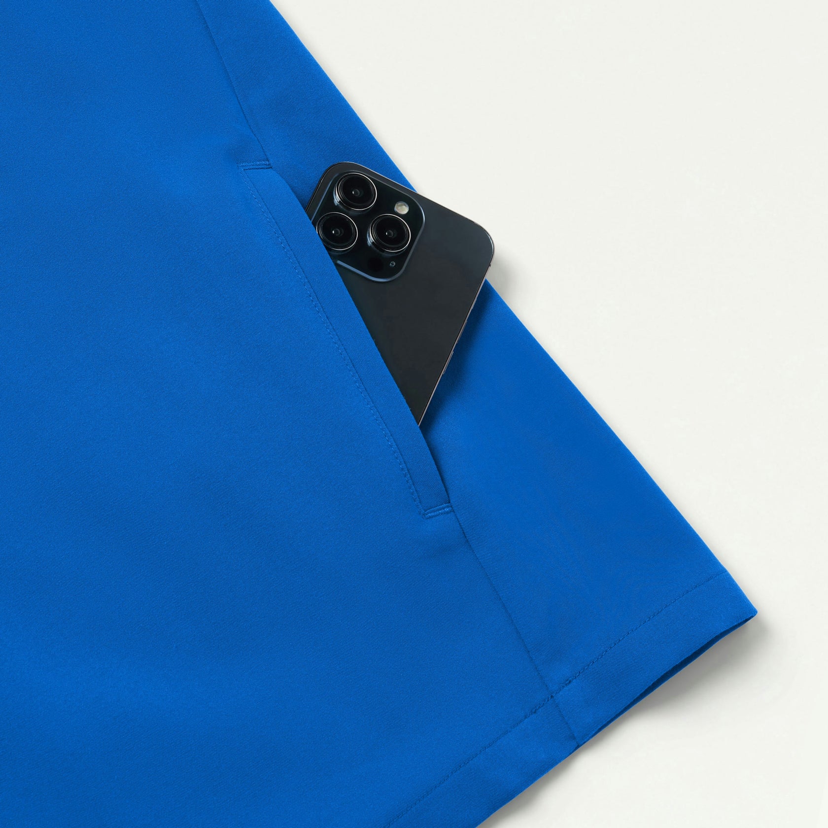 Platt 3-Pocket Scrub Top - Royal Blue - MEN'S TOPS - Jaanuu