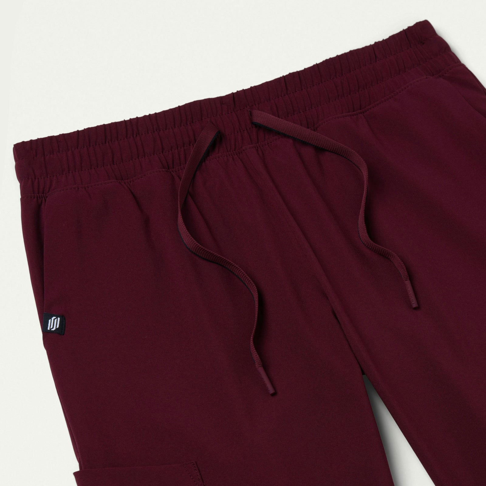 Fiora Slim ULTRAlite Scrub Jogger - Burgundy - WOMEN'S PANTS - Jaanuu