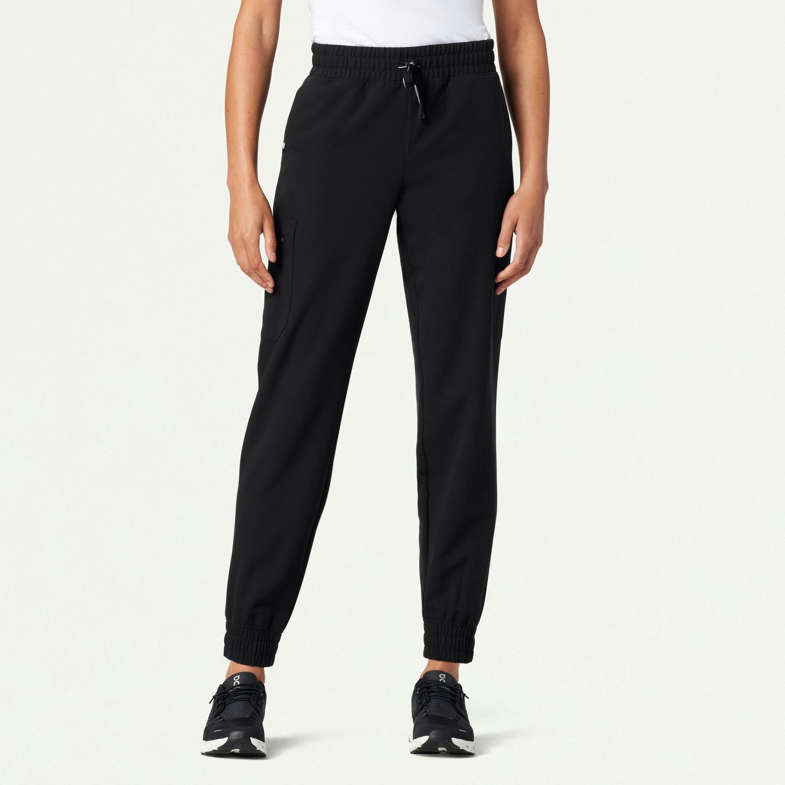 Neo Everyday Cargo Scrub Jogger - Black - WOMEN'S PANTS - Jaanuu