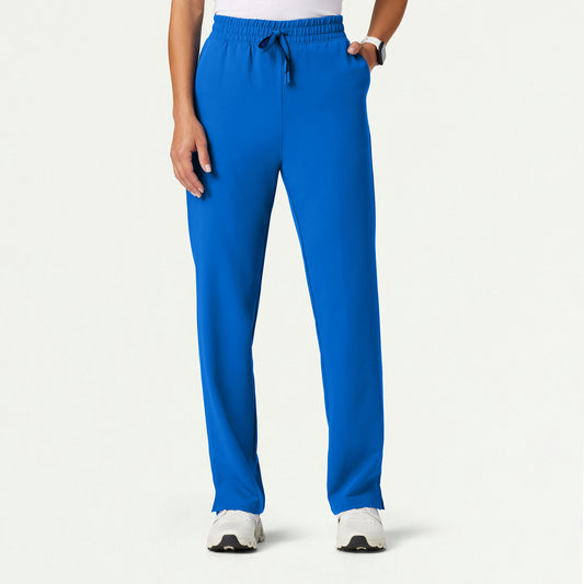 Kerr 365 High Waisted Scrub Pant - Royal Blue - WOMEN'S PANTS - Jaanuu