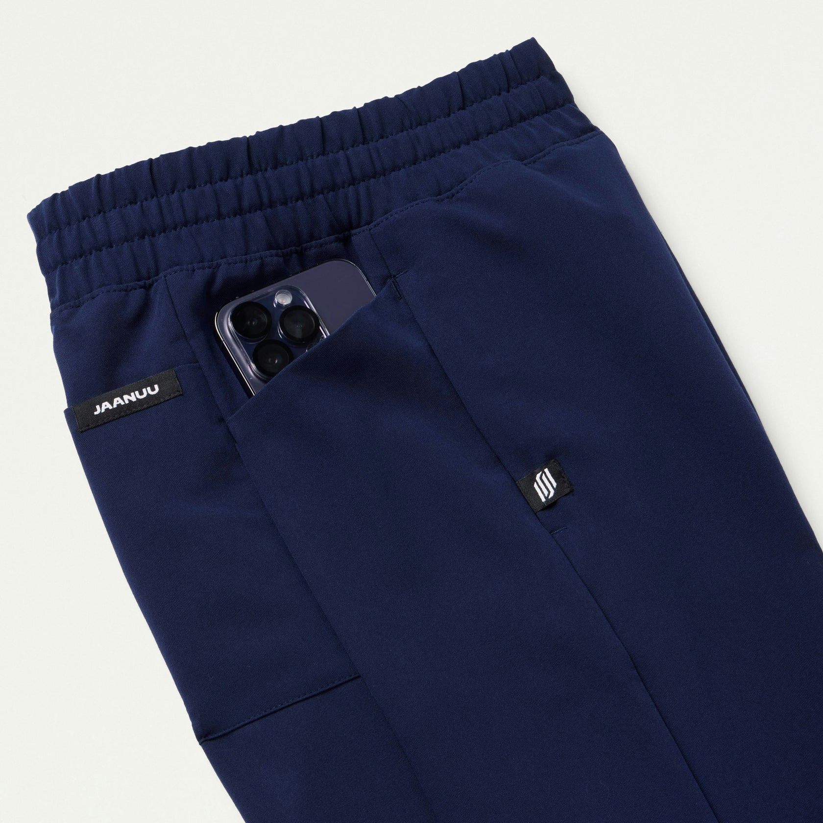 Effie Slim 6-Pocket Scrub Pant - Midnight Navy - WOMEN'S PANTS - Jaanuu