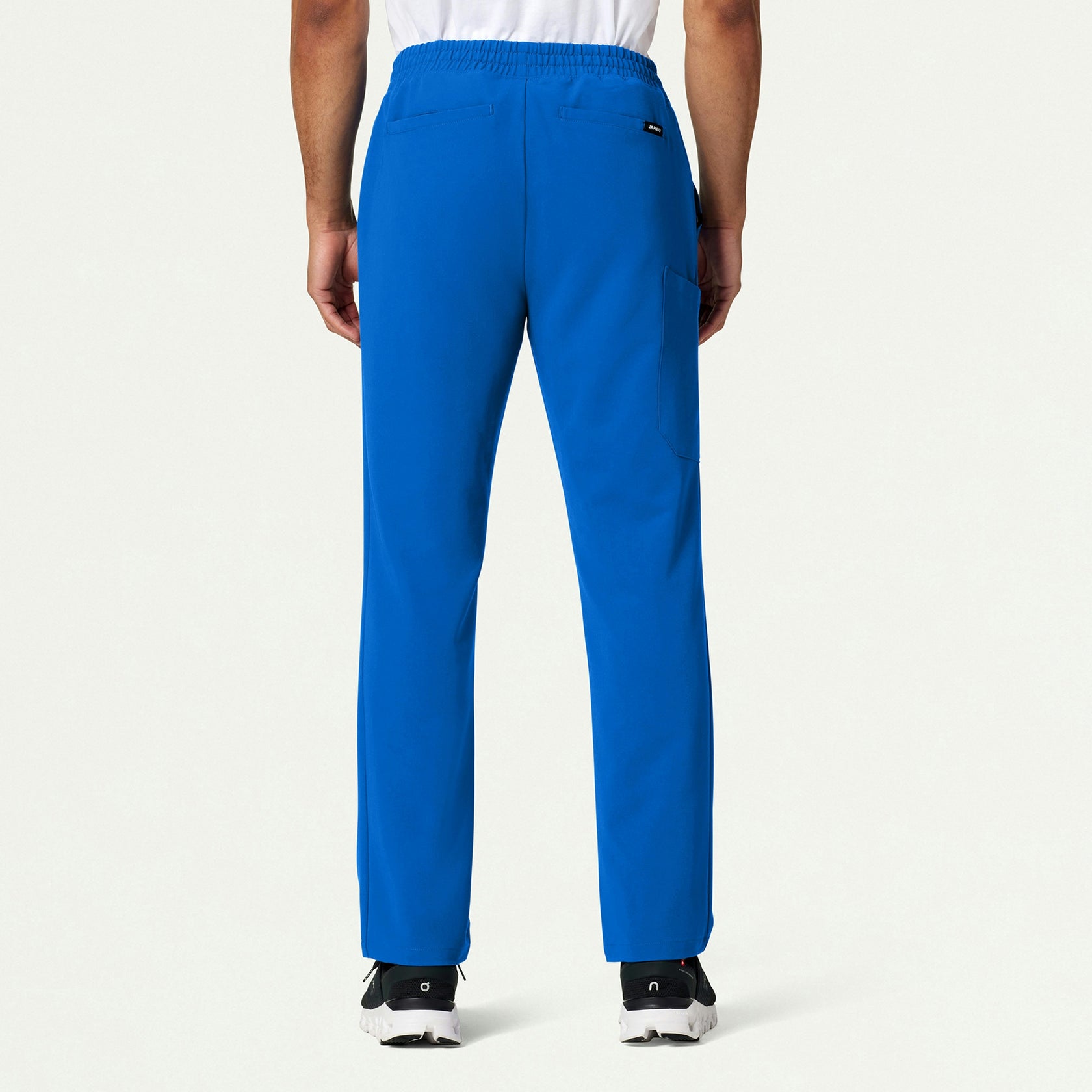 Rhodes Everyday Straight-Leg Scrub Pant - Royal Blue - MEN'S PANTS - Jaanuu