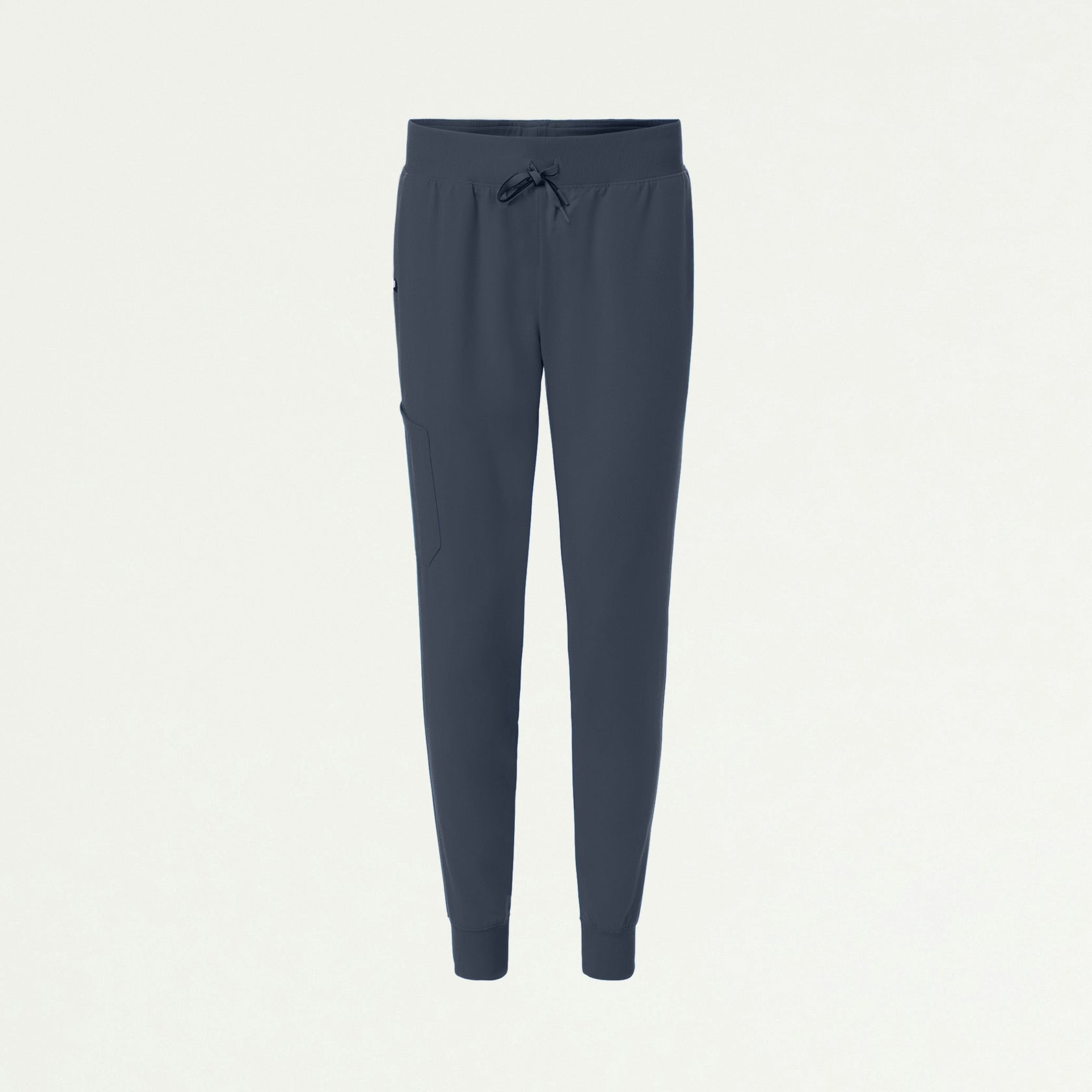 Silex Slim Knit-Waist Scrub Jogger - Carbon Gray - WOMEN'S PANTS - Jaanuu