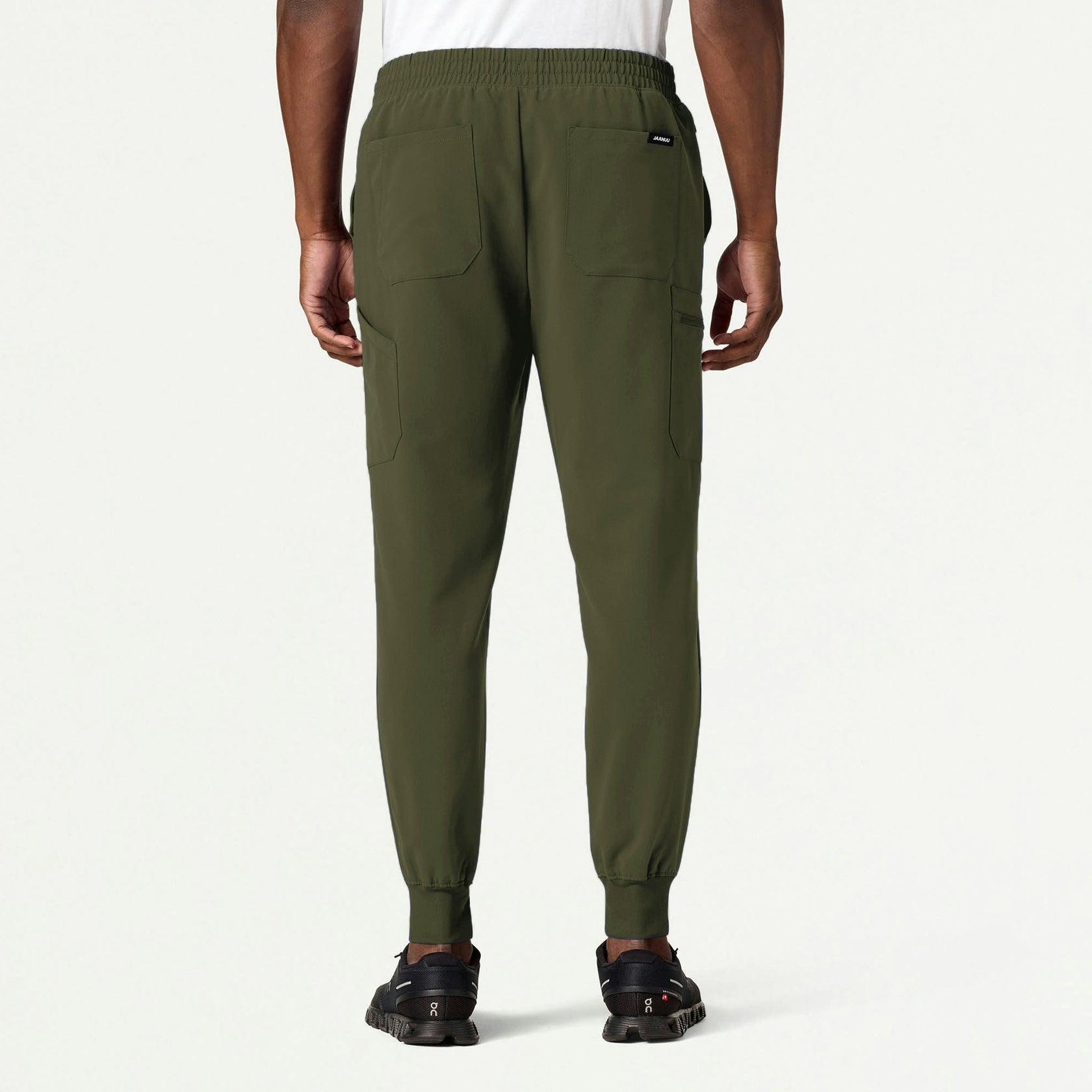 Osmo 8-Pocket Scrub Jogger - Olive - MEN'S PANTS - Jaanuu