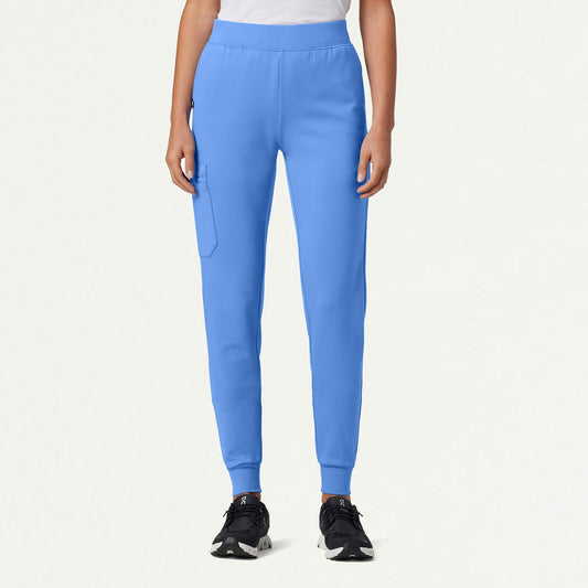 Rubi Slim ULTRAsoft Scrub Jogger - Ceil Blue - WOMEN'S PANTS - Jaanuu