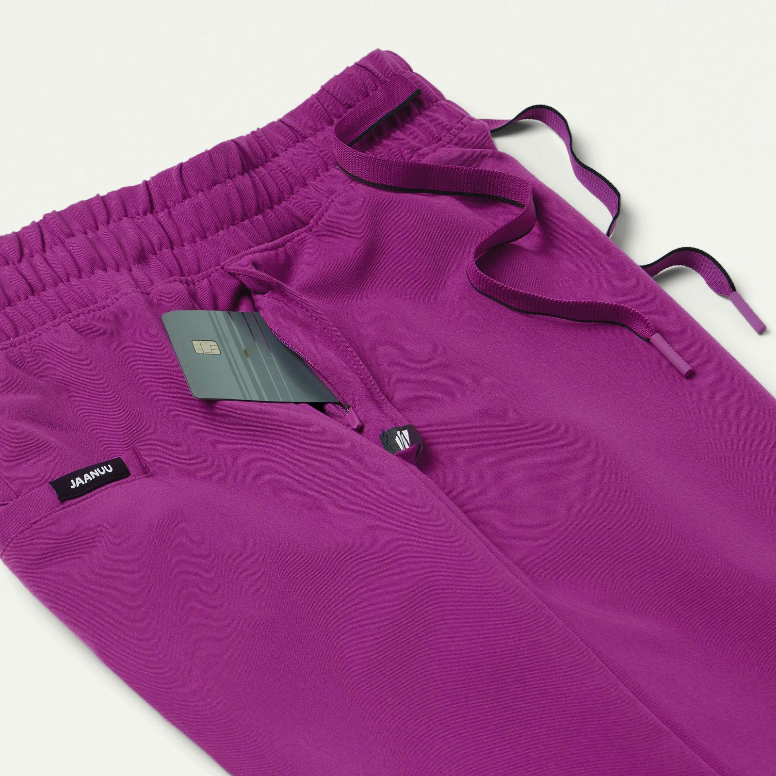 Kerr 365 High Waisted Scrub Pant - Vivid Purple - WOMEN'S PANTS - Jaanuu