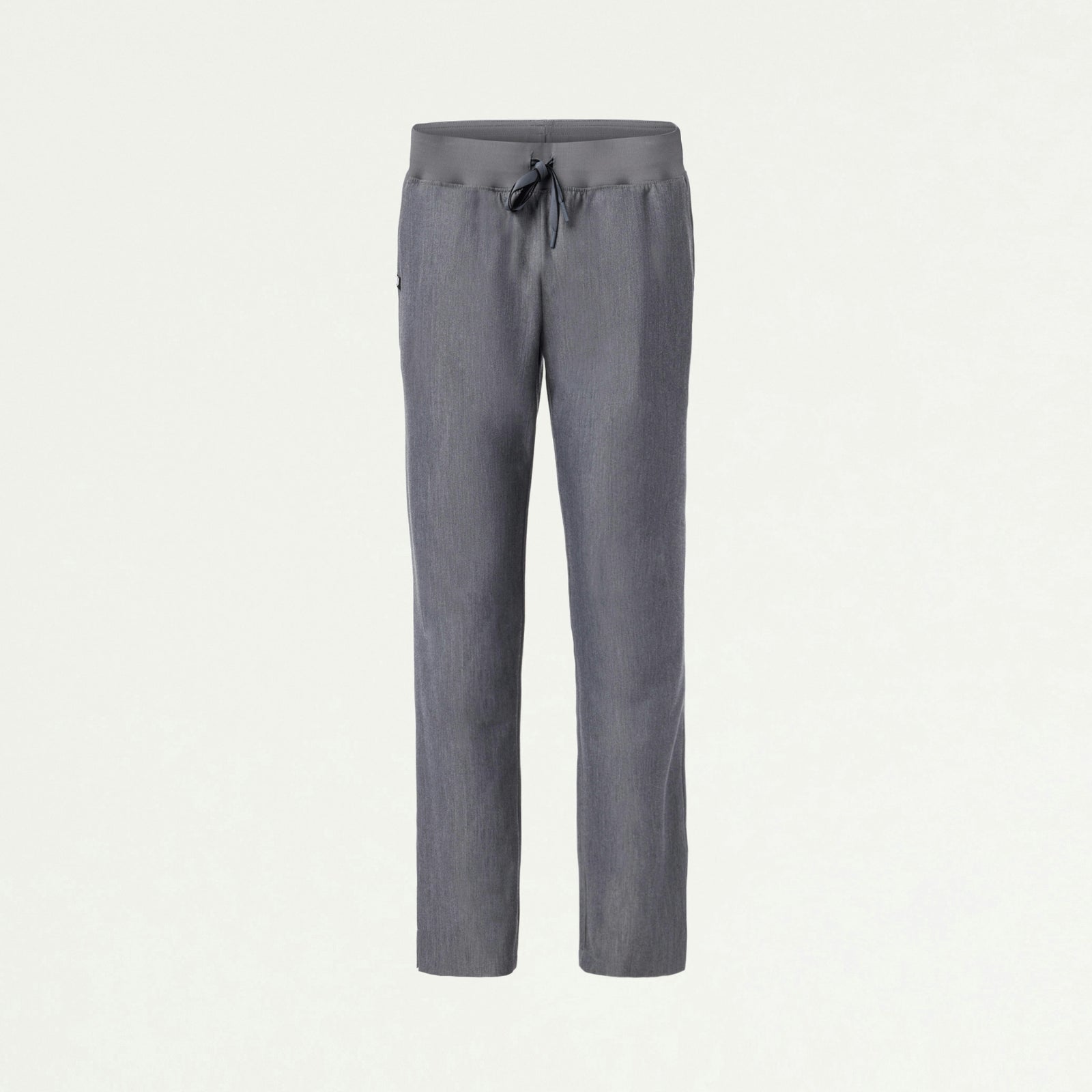 Xenos Essential Knit-Waist Scrub Pant - Heather Gray - WOMEN'S PANTS - Jaanuu