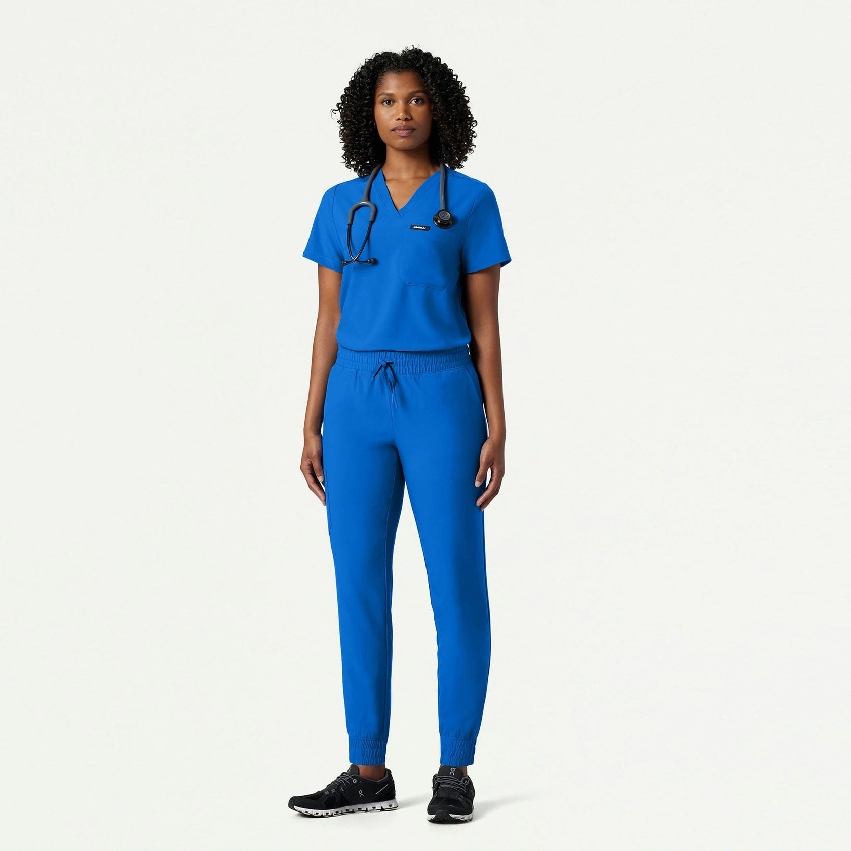 Pret 1-Pocket Classic Scrub Top - Royal Blue - WOMEN'S TOPS - Jaanuu