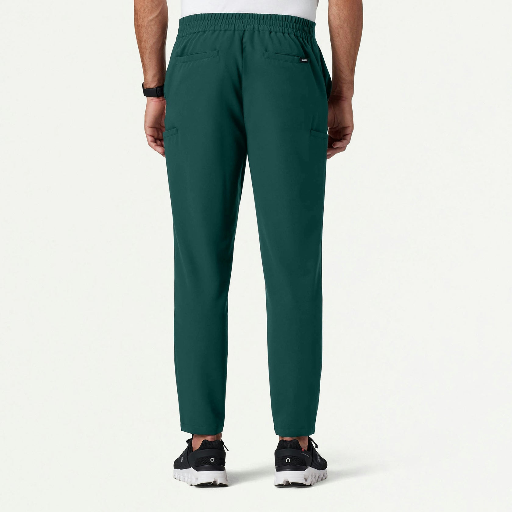 Rubin Tapered 7-Pocket Scrub Pant - Midnight Green - MEN'S PANTS - Jaanuu