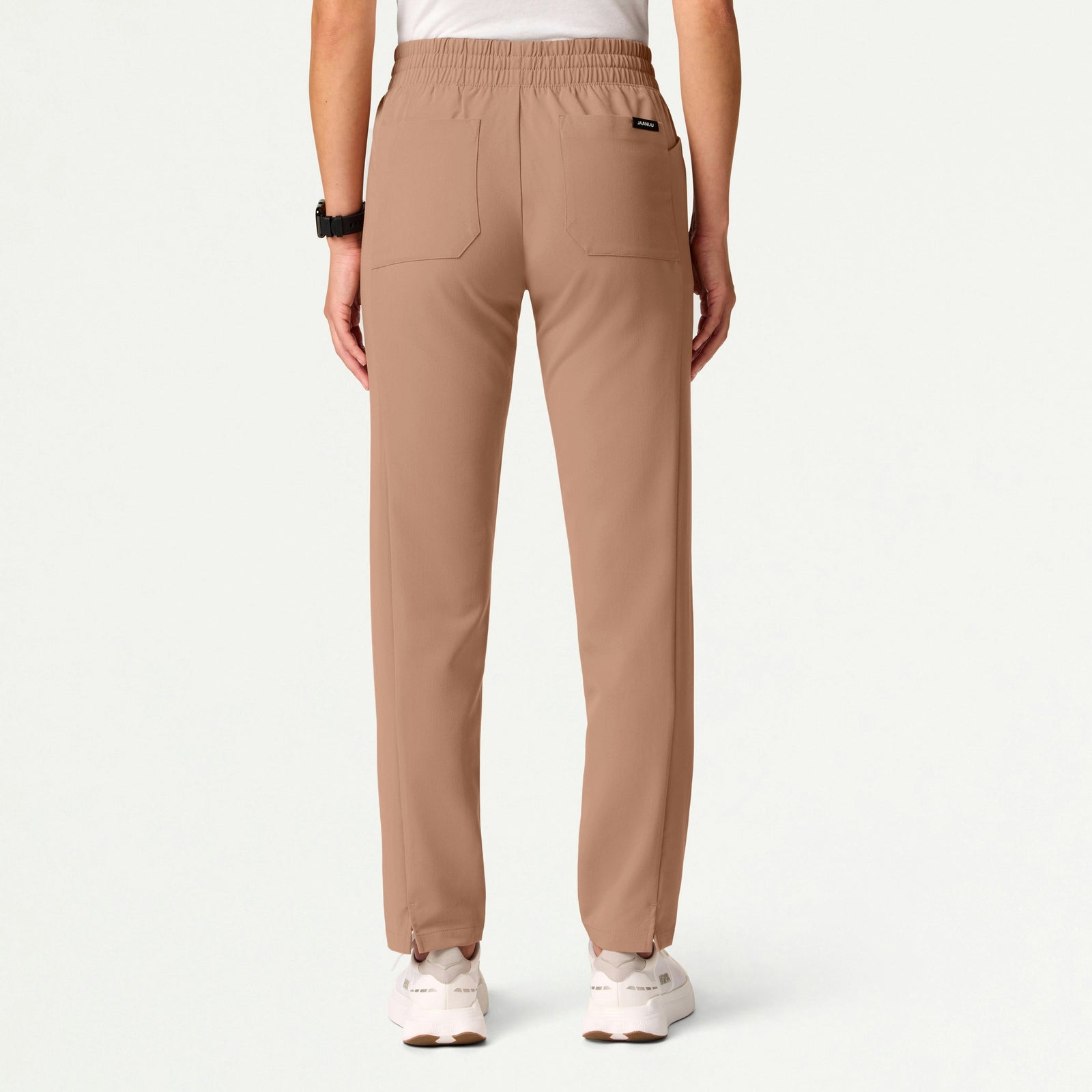 Effie Slim 6-Pocket Scrub Pant - Clay - WOMEN'S PANTS - Jaanuu