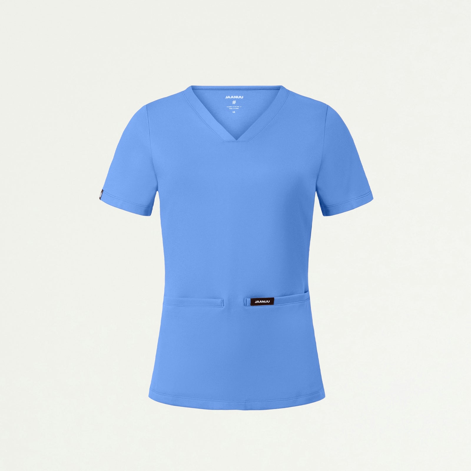 Cesi Slim ULTRAsoft Scrub Top - Ceil Blue - WOMEN'S TOPS - Jaanuu