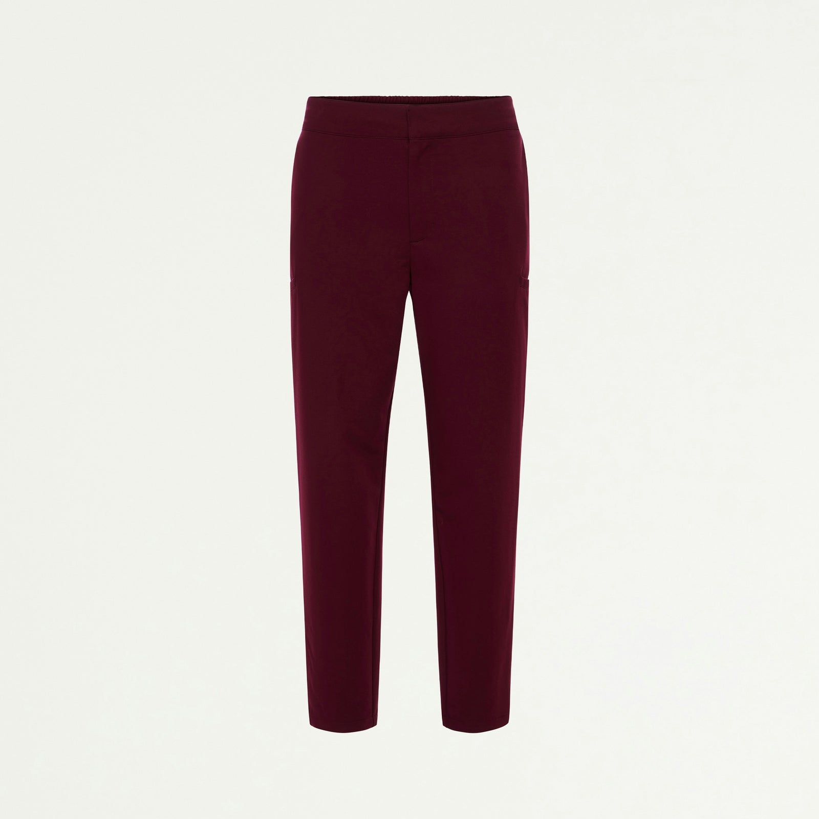 Rubin Tapered 7-Pocket Scrub Pant - Burgundy - MEN'S PANTS - Jaanuu