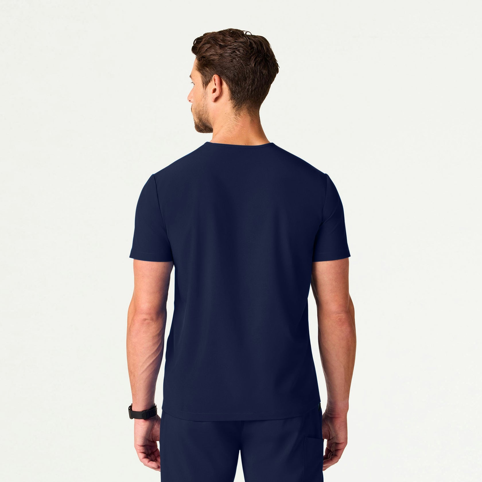 Bron ULTRAlite™ 3-Pocket Scrub Top - Midnight Navy - MEN'S TOPS - Jaanuu