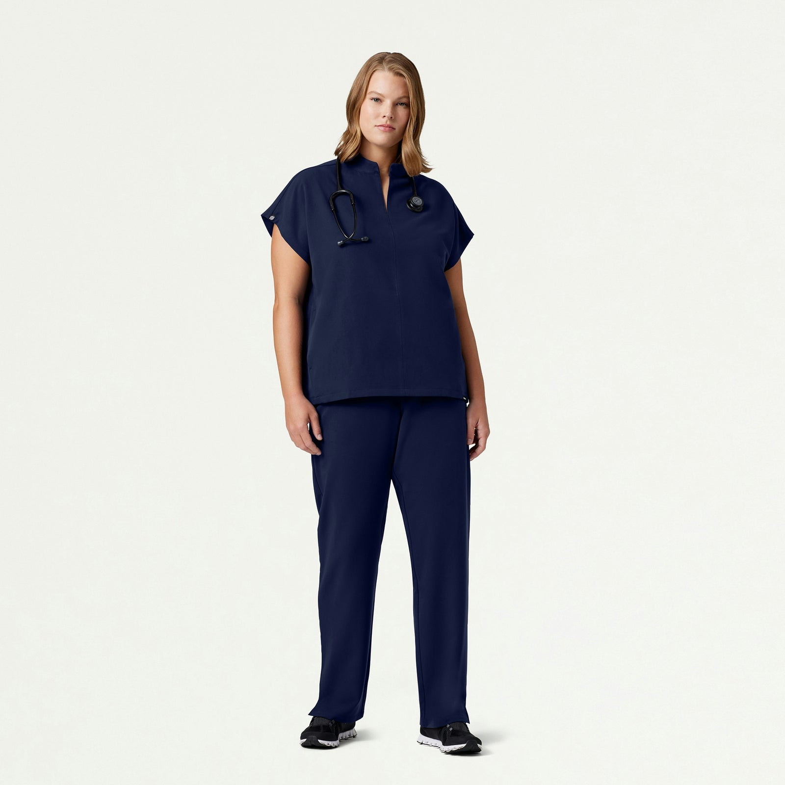 Kerr 365 High Waisted Scrub Pant - Midnight Navy - WOMEN'S PANTS - Jaanuu