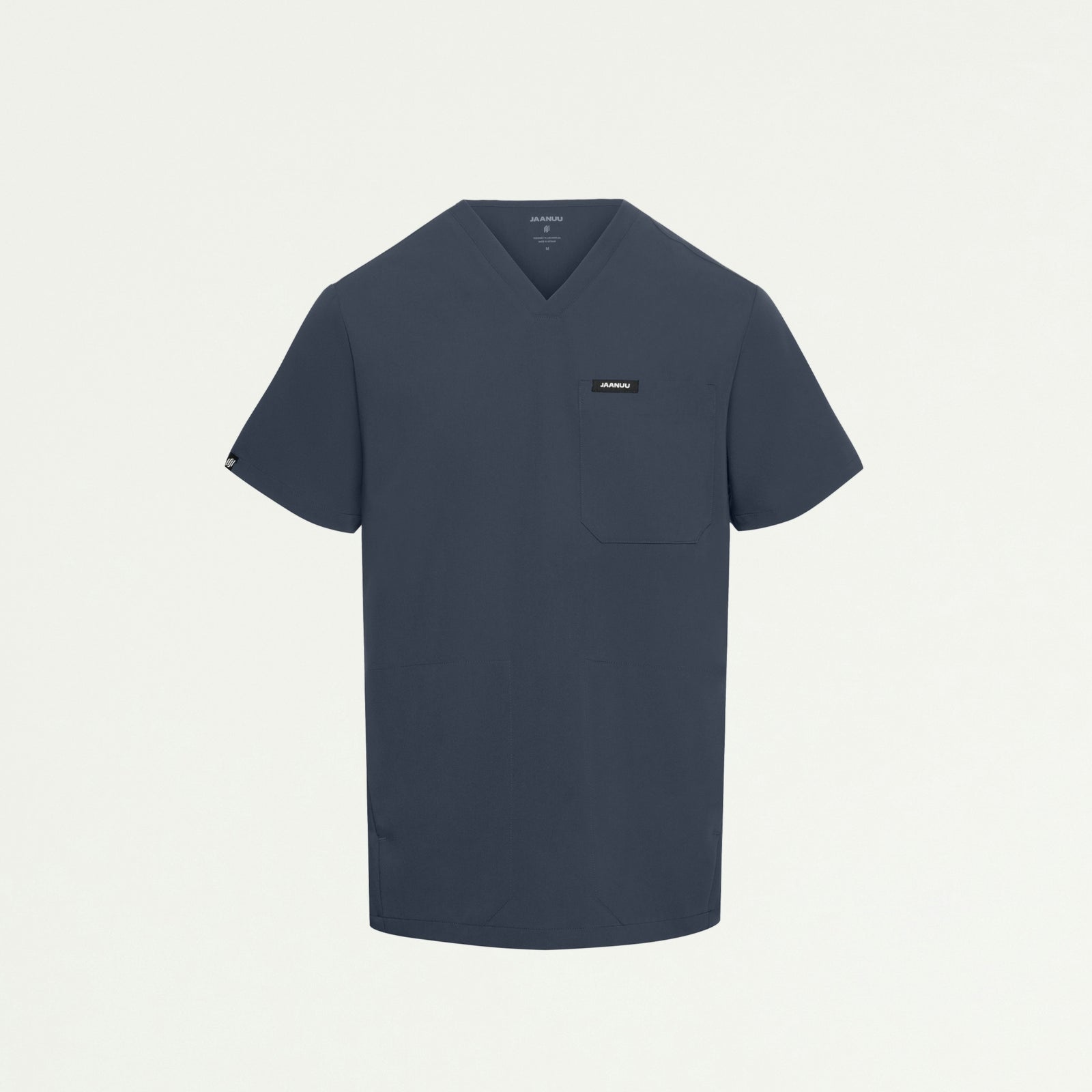 Bron 3-Pocket Scrub Top - Carbon Gray - MEN'S TOPS - Jaanuu