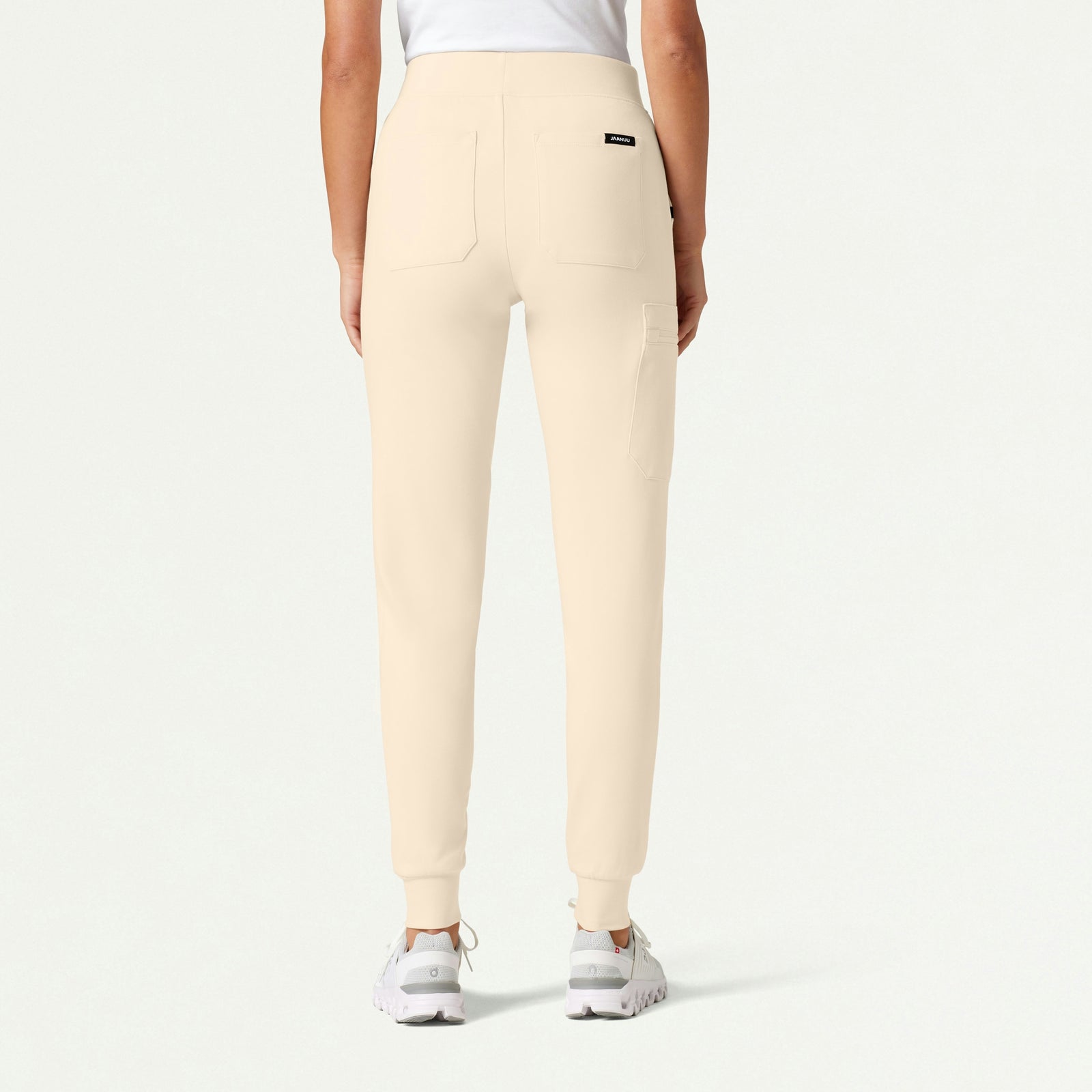 Rubi Slim ULTRAsoft Scrub Jogger - Sand - WOMEN'S PANTS - Jaanuu