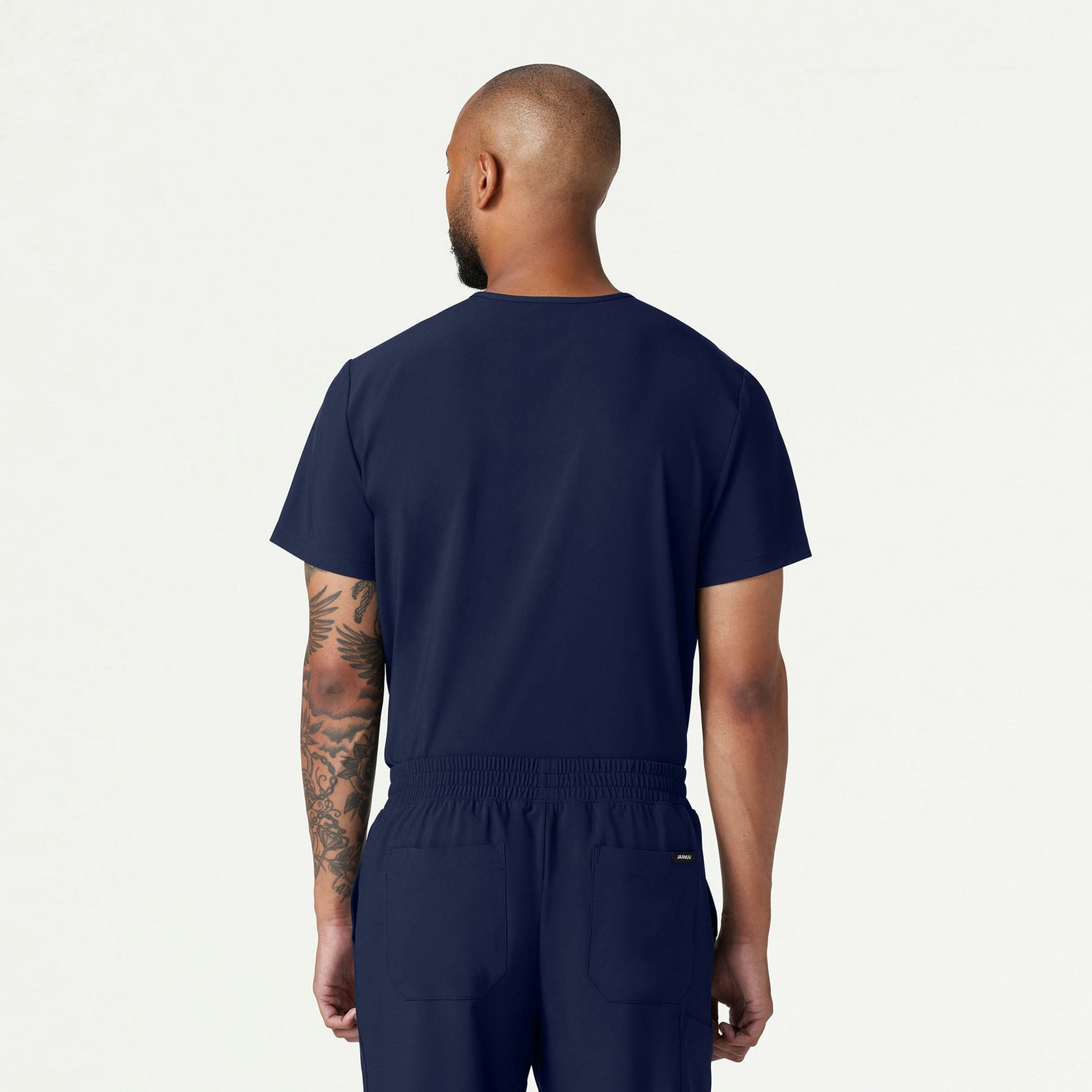 Holmes ULTRAlite™ 1-Pocket Scrub Top - Midnight Navy - MEN'S TOPS - Jaanuu