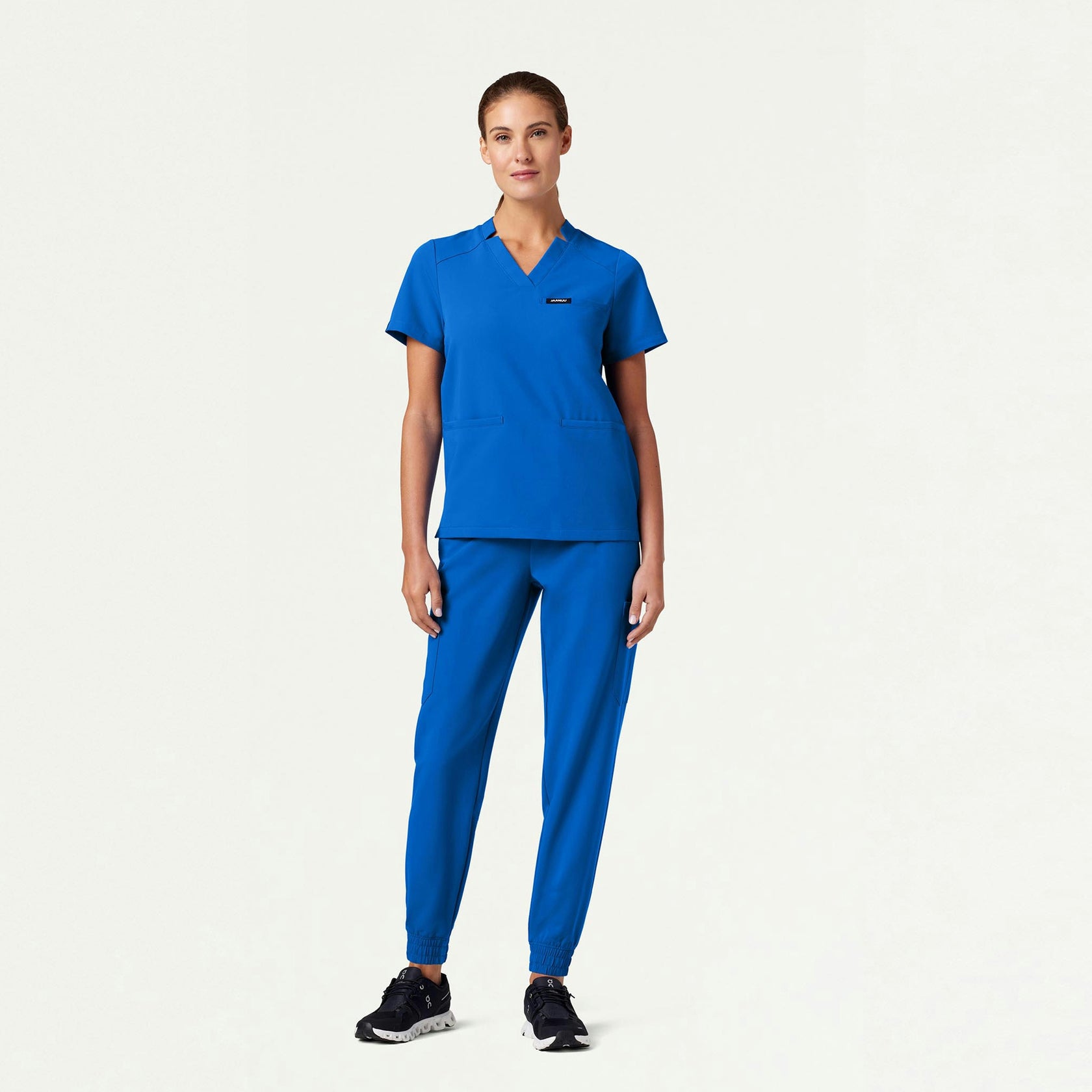 Neo Everyday Cargo Scrub Jogger - Royal Blue - WOMEN'S PANTS - Jaanuu