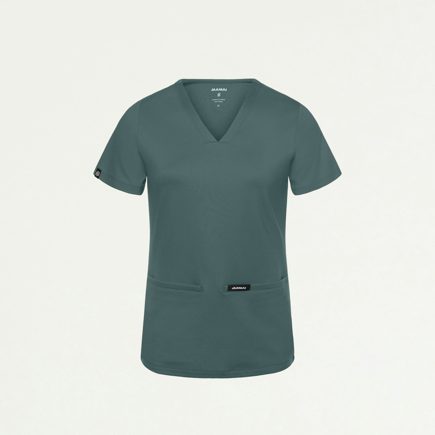 Cesi Slim ULTRAsoft Scrub Top - Alpine Green - WOMEN'S TOPS - Jaanuu