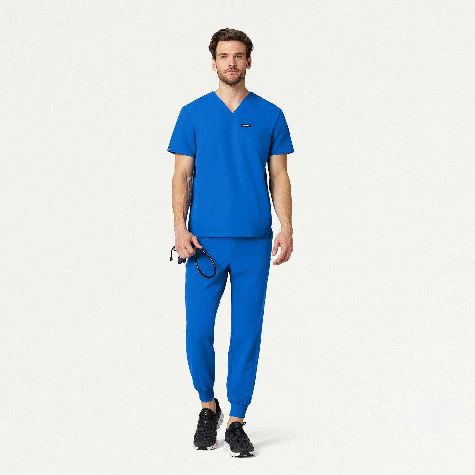 Osmo 8-Pocket Scrub Jogger - Royal Blue - MEN'S PANTS - Jaanuu