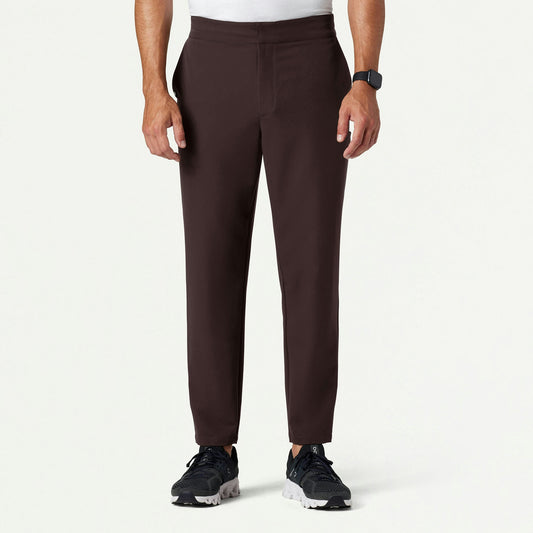 Rubin Tapered 7-Pocket Scrub Pant - Espresso - MEN'S PANTS - Jaanuu