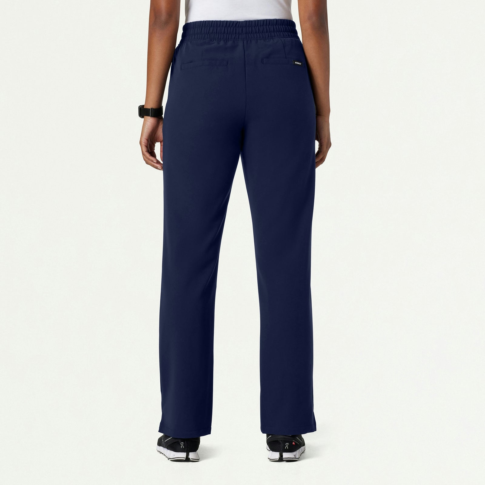 Kerr 365 High Waisted Scrub Pant - Midnight Navy - WOMEN'S PANTS - Jaanuu