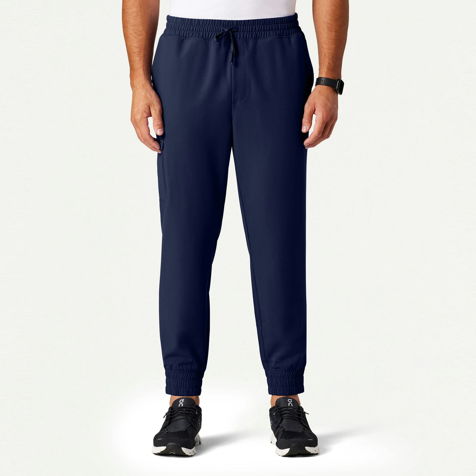 Cobot 8-Pocket Scrub Jogger - Midnight Navy - MEN'S PANTS - Jaanuu