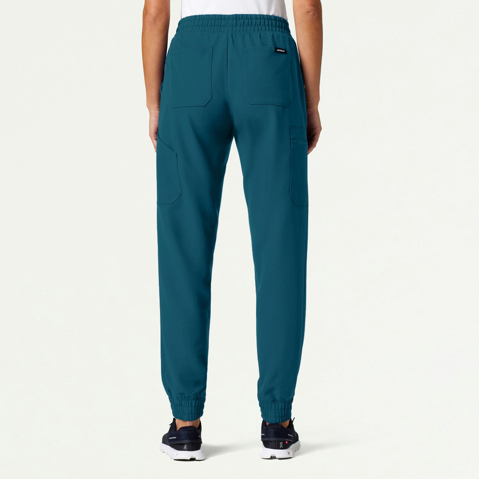 Neo Everyday Cargo Scrub Jogger - Caribbean Blue - WOMEN'S PANTS - Jaanuu