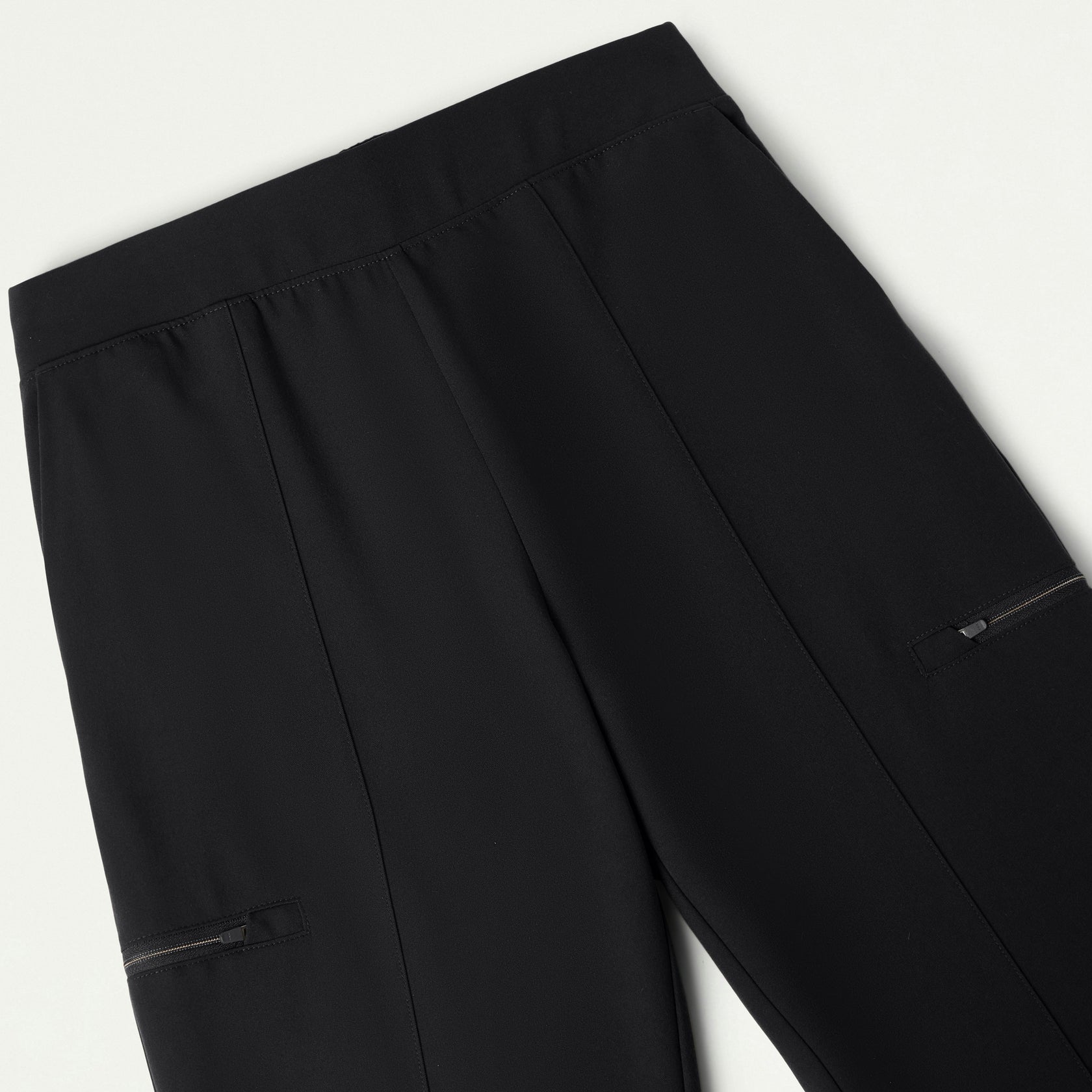 Harper Slim High Waisted Scrub Pant - Black - WOMEN'S PANTS - Jaanuu