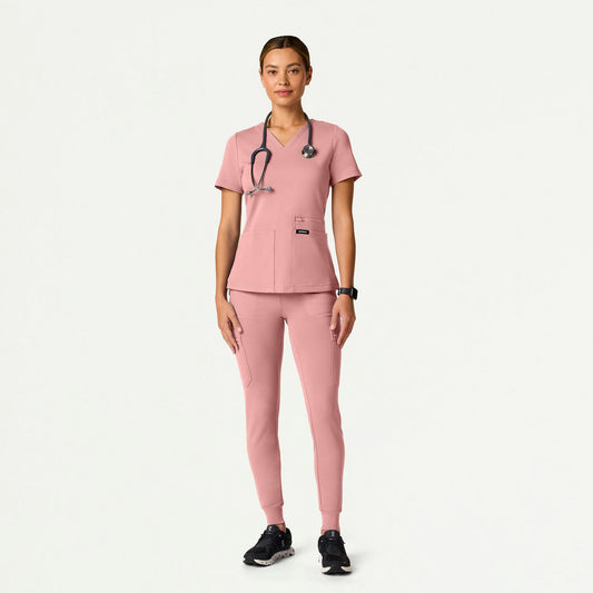 The Nesta Essential Scrub Set - Mauve