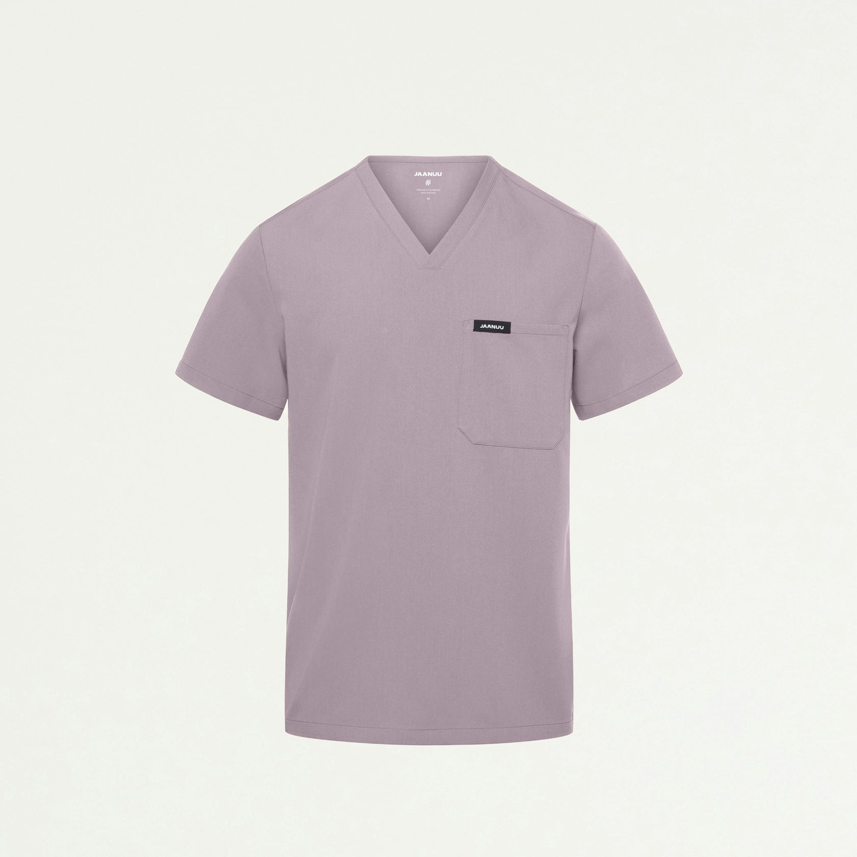 Holmes Everyday 1-Pocket Scrub Top - Chrome - MEN'S TOPS - Jaanuu