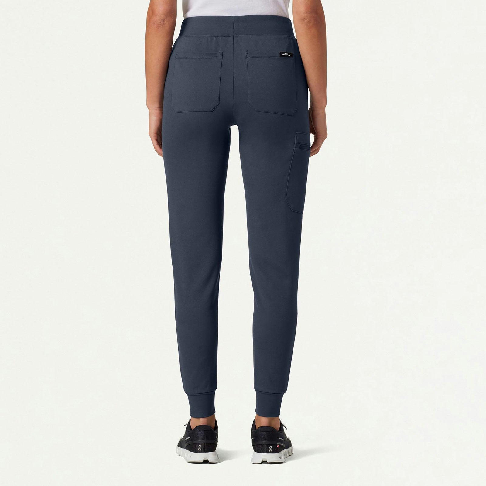 Rubi Slim ULTRAsoft Scrub Jogger - Carbon Gray - WOMEN'S PANTS - Jaanuu