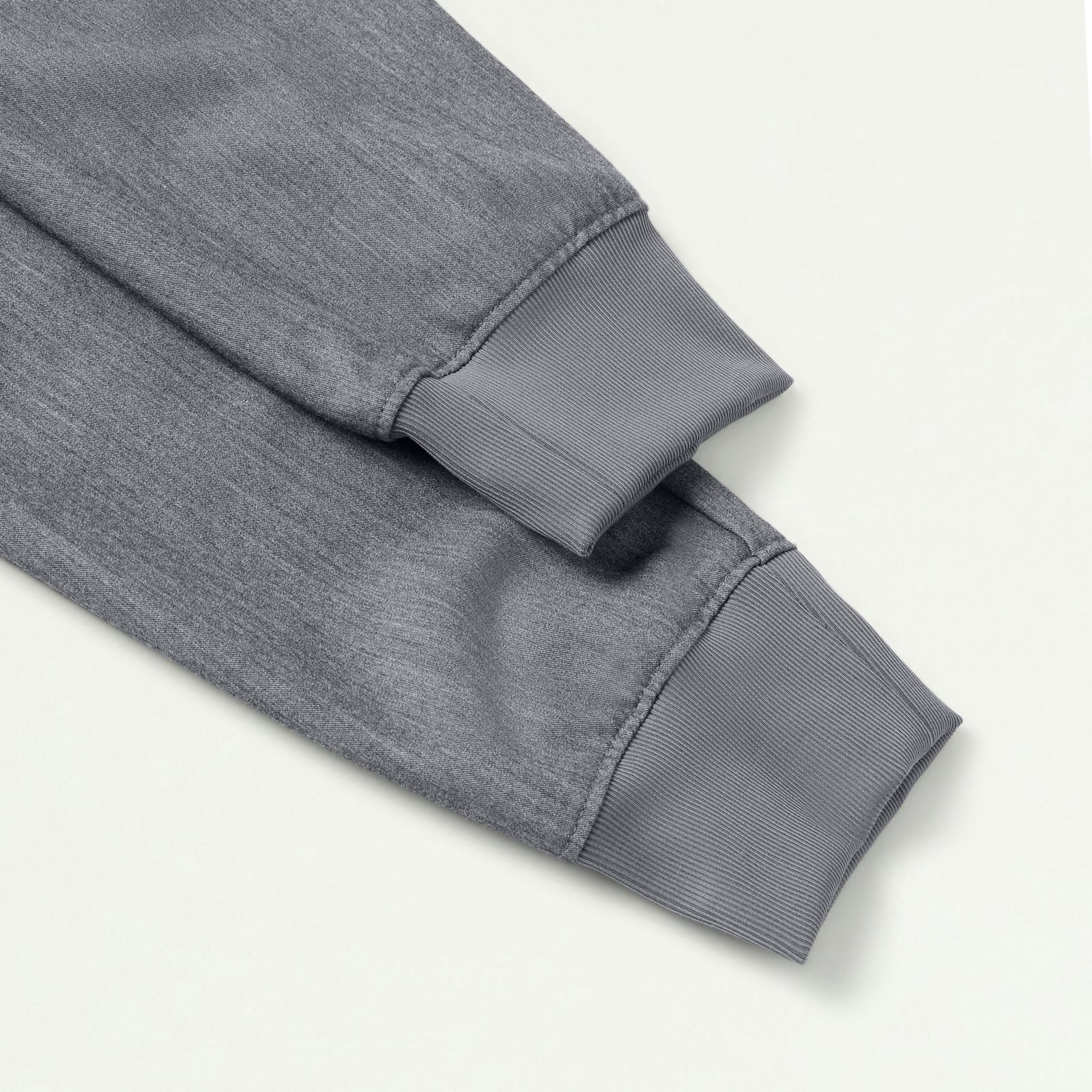 Silex Slim Knit-Waist Scrub Jogger - Heather Gray - WOMEN'S PANTS - Jaanuu