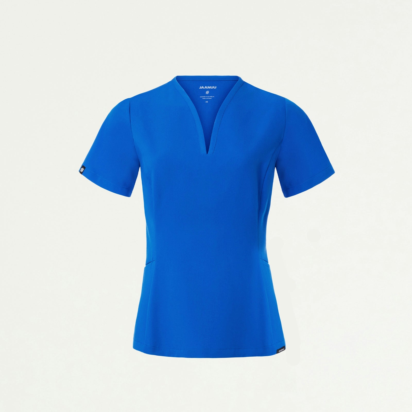 Calix Fit & Flare Scrub Top - Royal Blue - WOMEN'S TOPS - Jaanuu