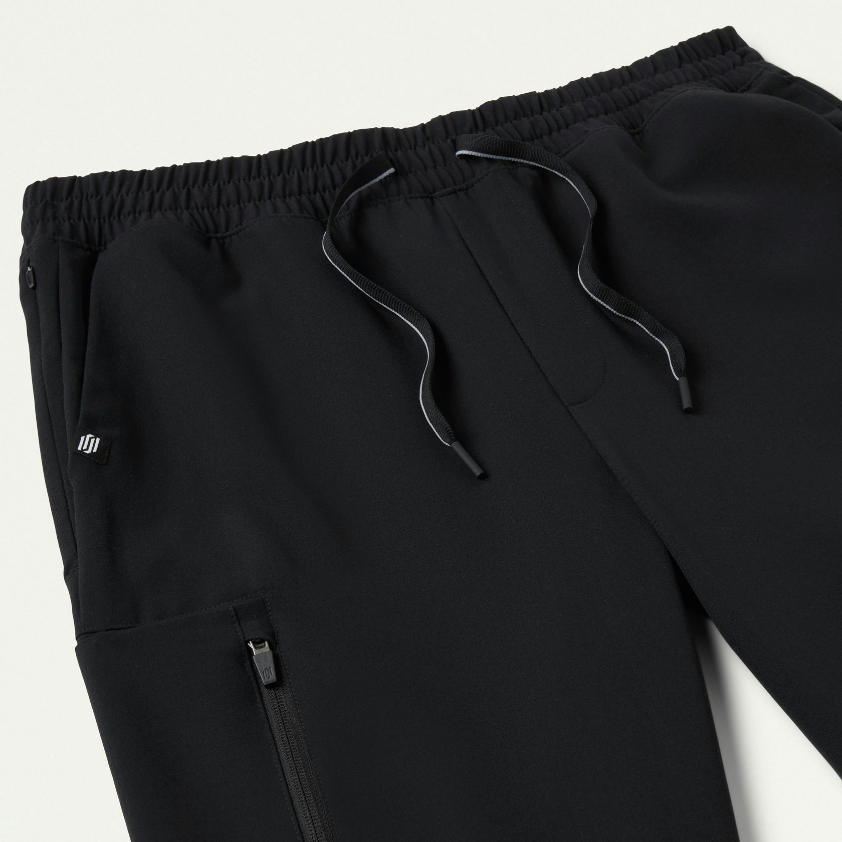 Cobot 8-Pocket Scrub Jogger - Black - MEN'S PANTS - Jaanuu