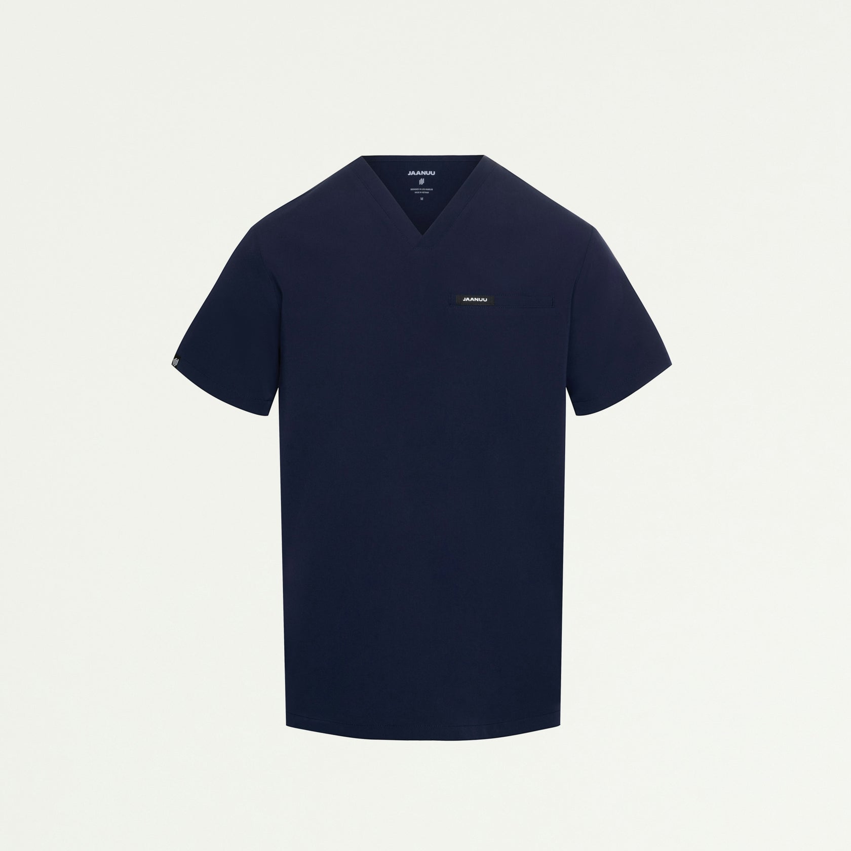 Romin 1-Pocket Scrub Top - Midnight Navy - MEN'S TOPS - Jaanuu