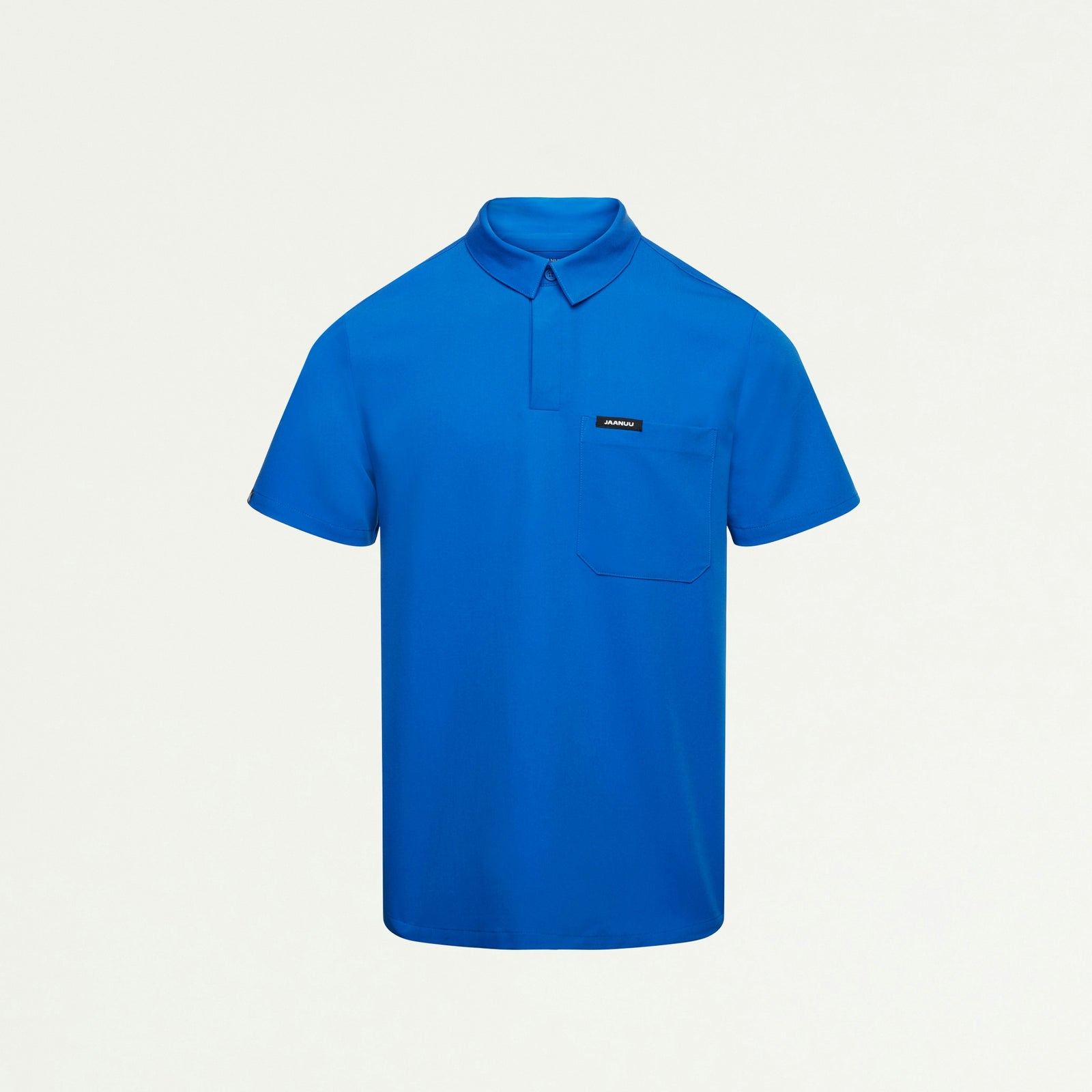 Axis Polo Scrub Top - Royal Blue - MEN'S TOPS - Jaanuu