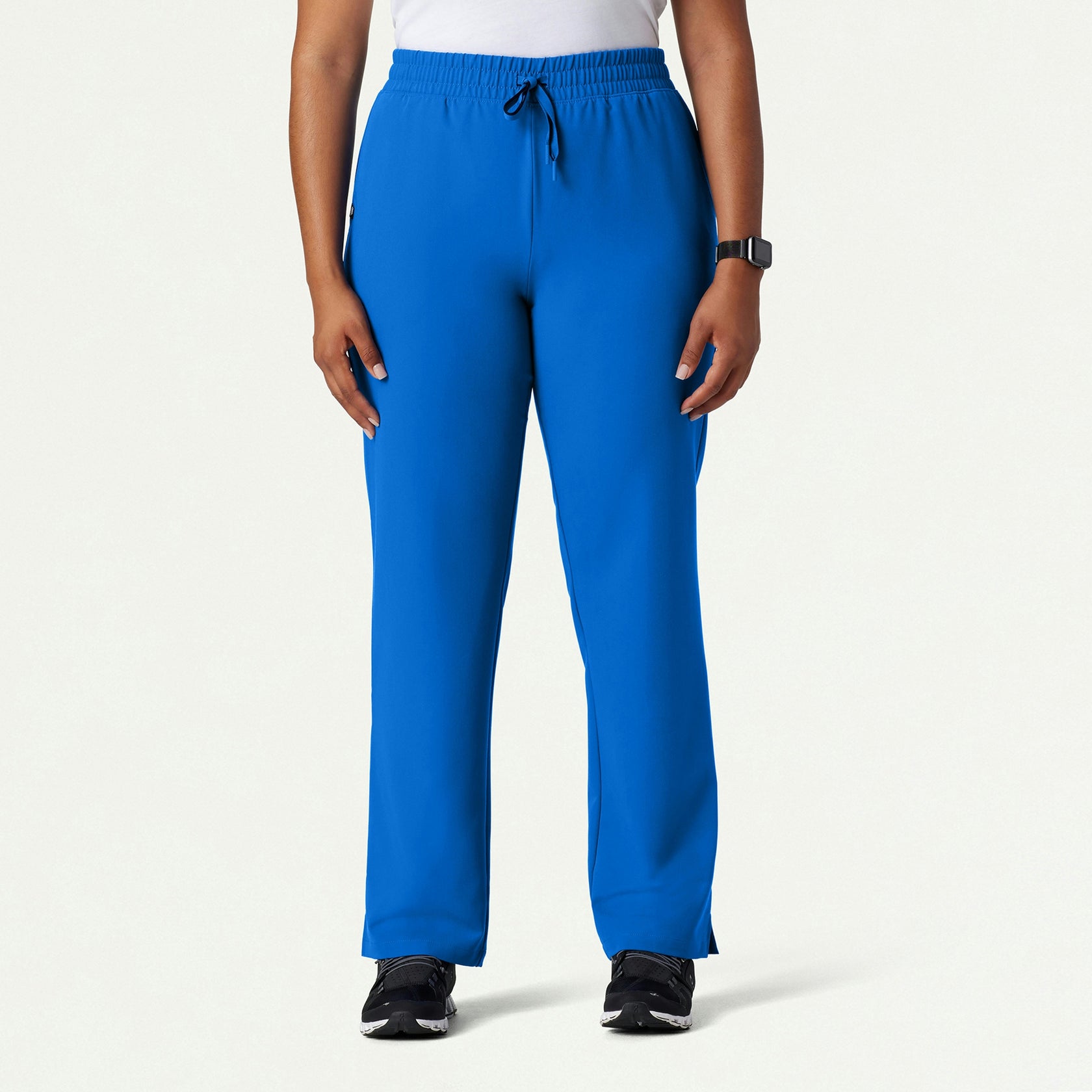 Kerr 365 High Waisted Scrub Pant - Royal Blue - WOMEN'S PANTS - Jaanuu