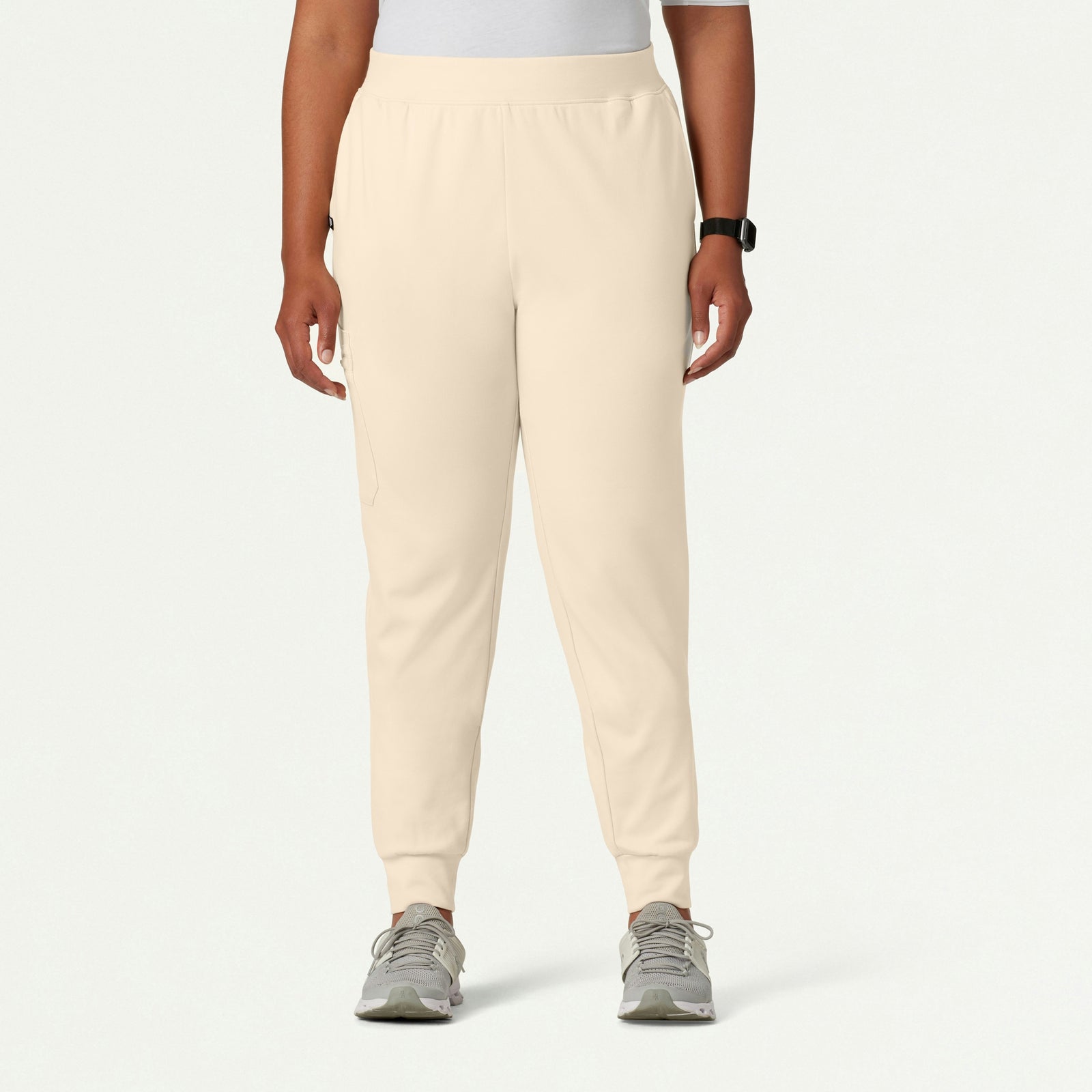 Rubi Slim ULTRAsoft Scrub Jogger - Sand - WOMEN'S PANTS - Jaanuu