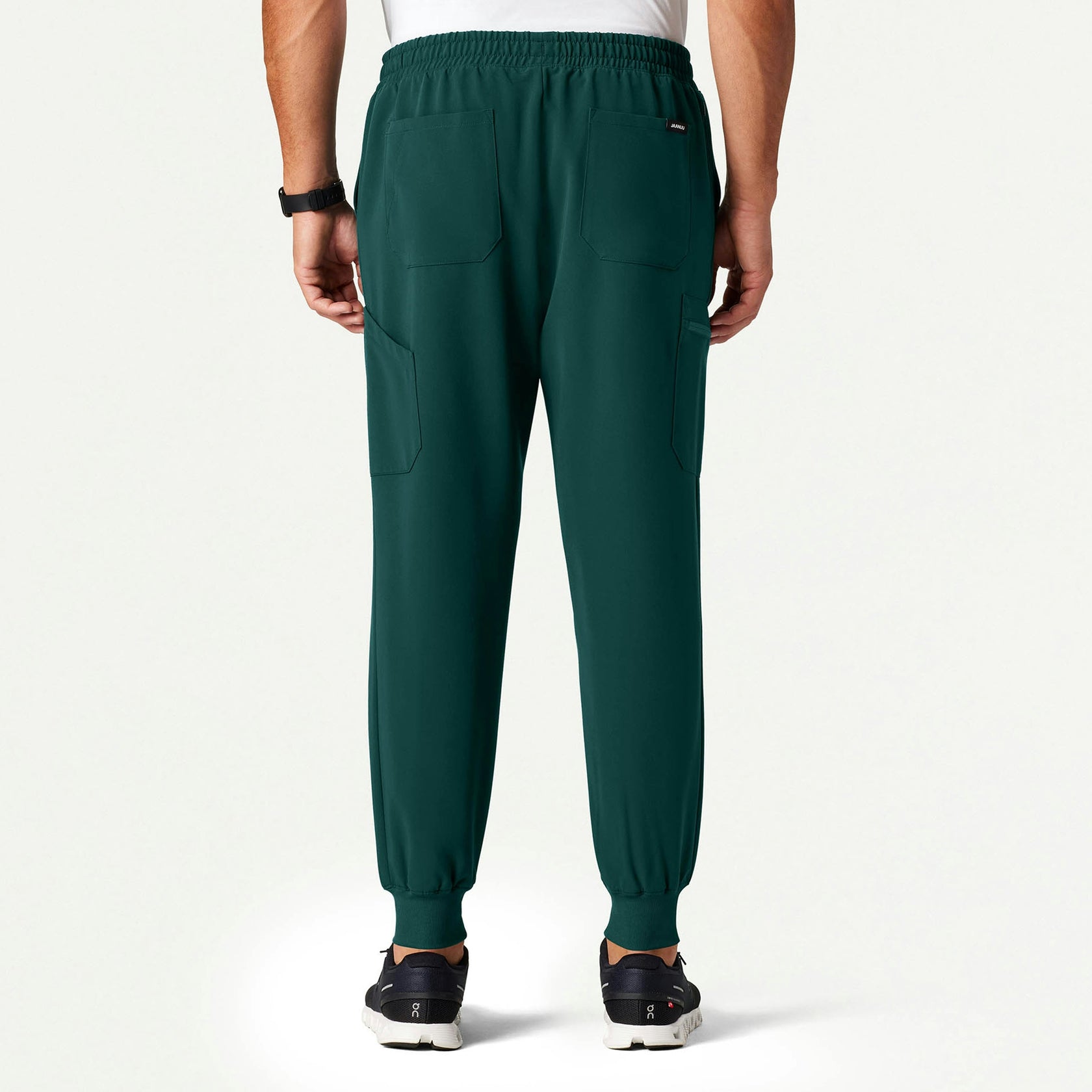 Osmo 8-Pocket Scrub Jogger - Midnight Green - MEN'S PANTS - Jaanuu