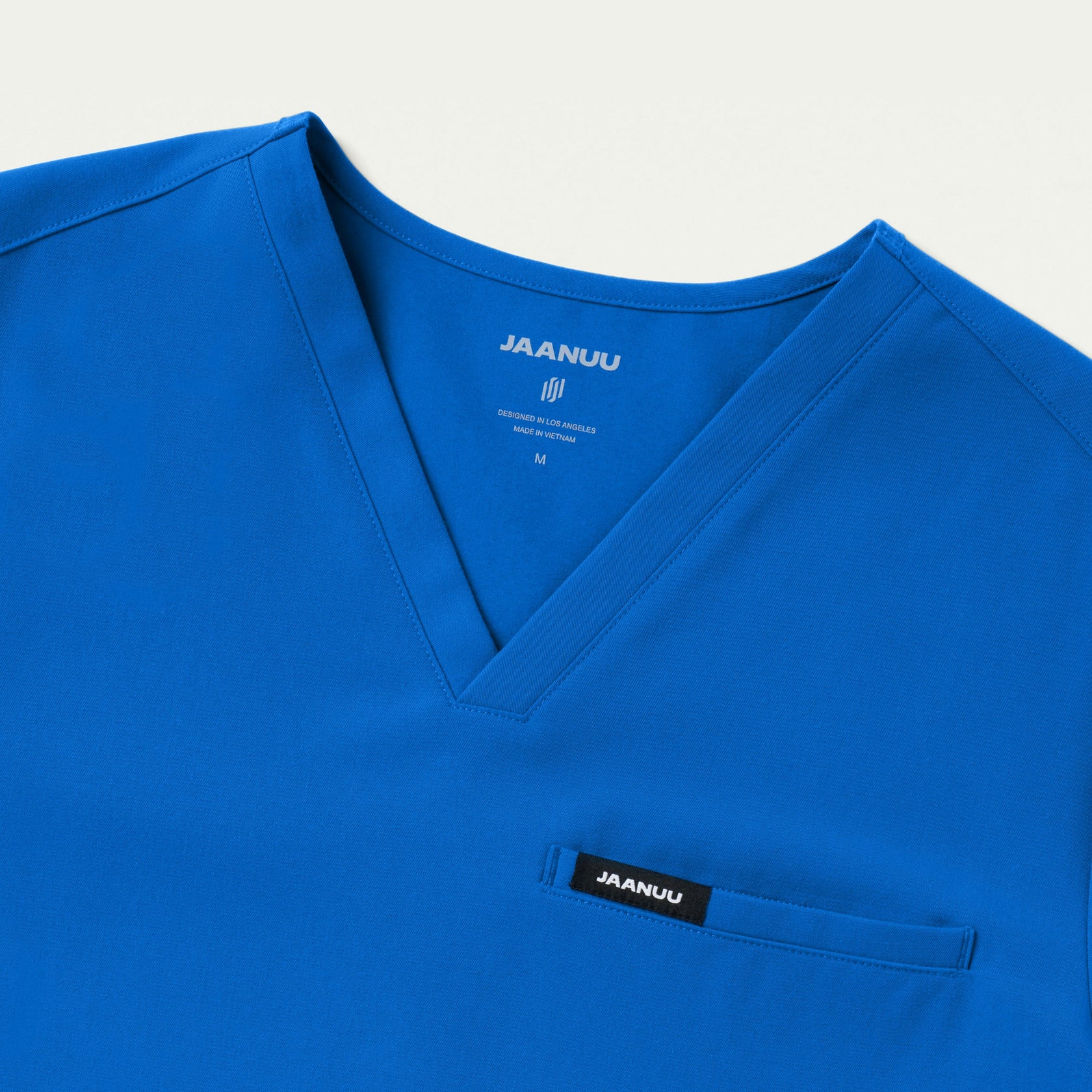 Platt 3-Pocket Scrub Top - Royal Blue - MEN'S TOPS - Jaanuu