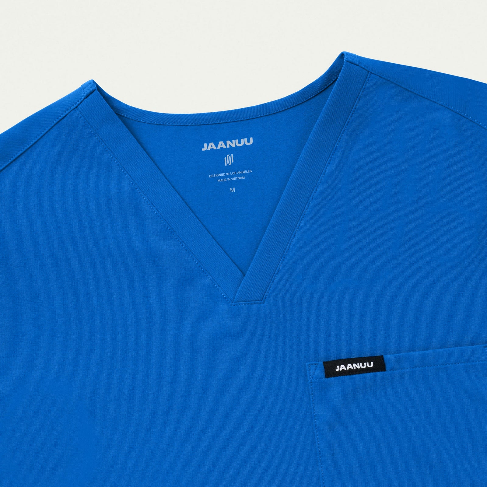 Holmes Everyday 1-Pocket Scrub Top - Royal Blue - MEN'S TOPS - Jaanuu