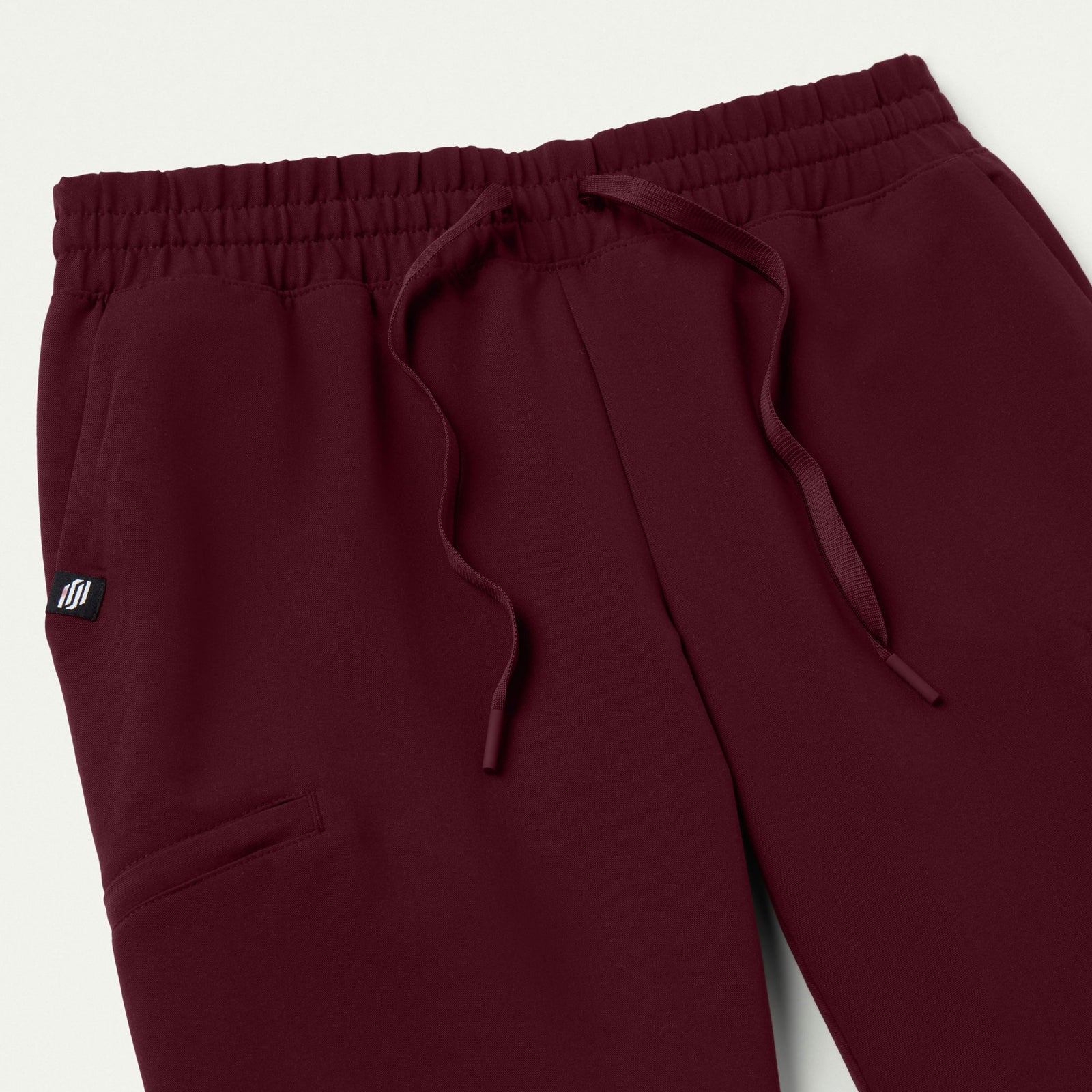 Jace Skinny On-the-Go Scrub Jogger - Burgundy - WOMEN'S PANTS - Jaanuu