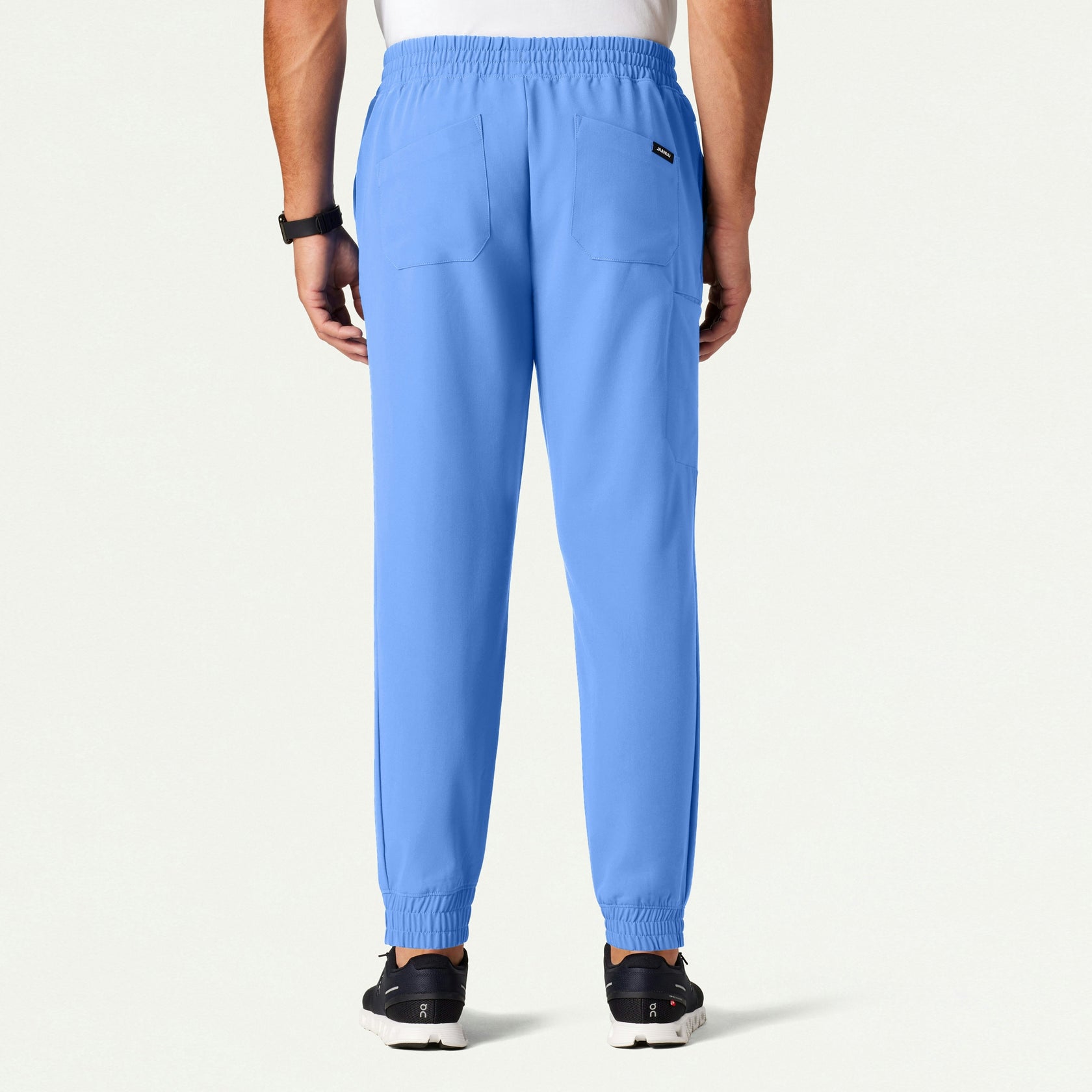 Cobot 8-Pocket Scrub Jogger - Ceil Blue - MEN'S PANTS - Jaanuu