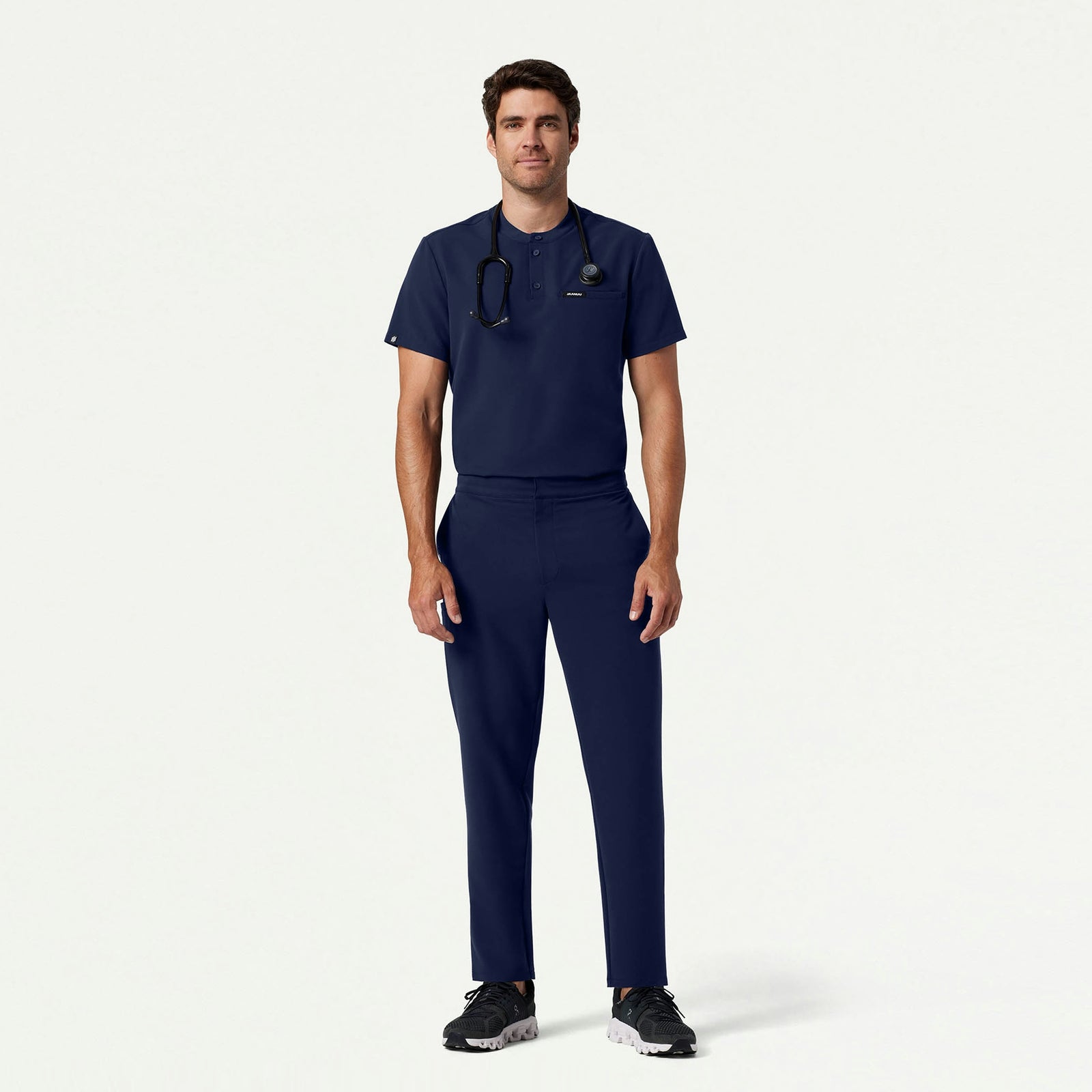 Rubin Tapered 7-Pocket Scrub Pant - Midnight Navy - MEN'S PANTS - Jaanuu