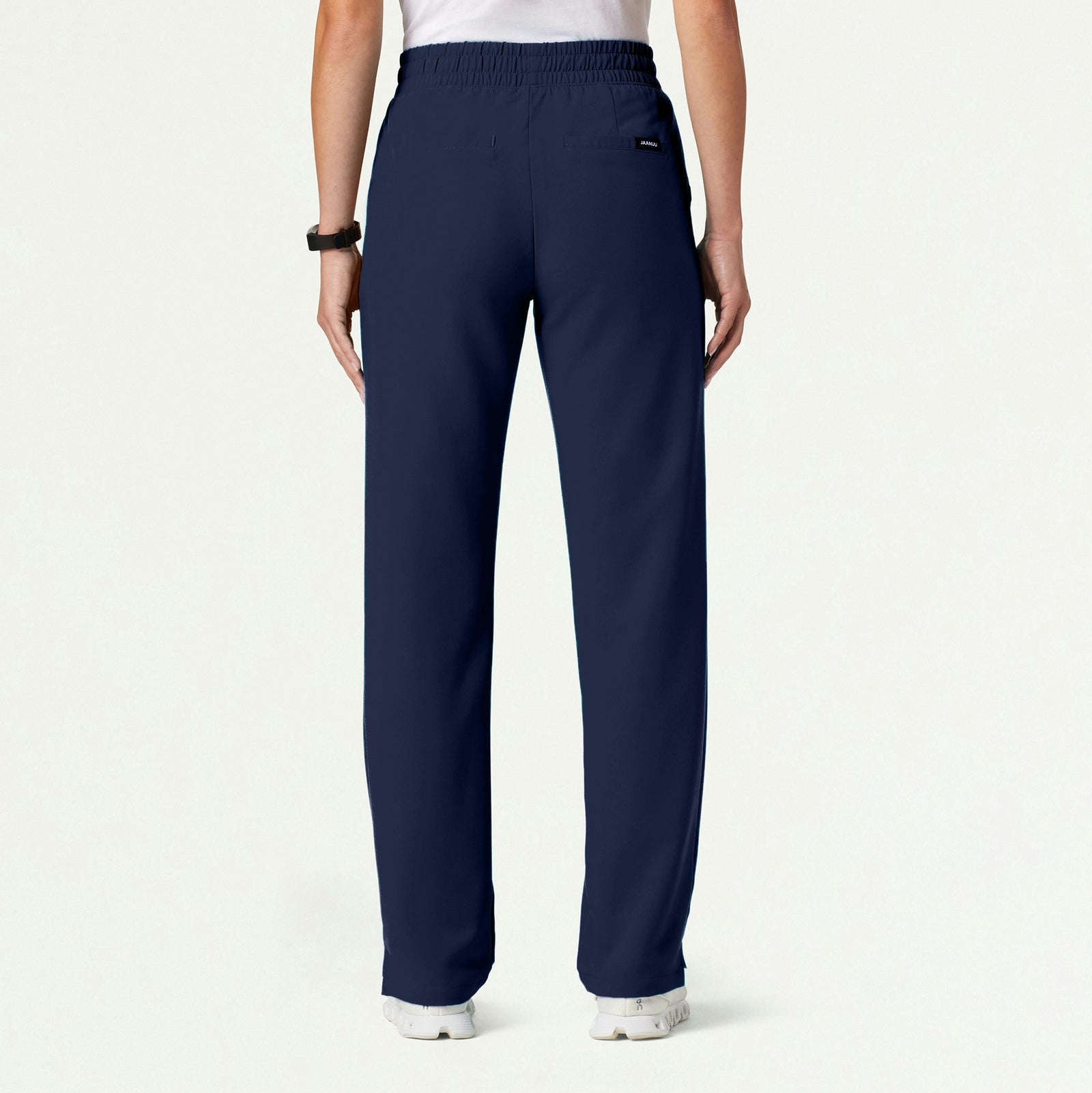 Kerr 365 High Waisted Scrub Pant - Midnight Navy - WOMEN'S PANTS - Jaanuu