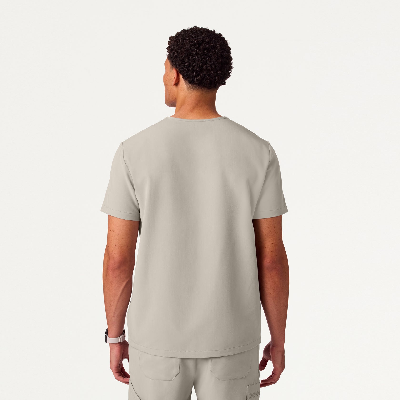 Holmes Everyday 1-Pocket Scrub Top - Fog