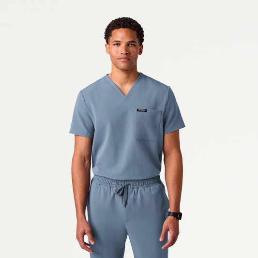 Holmes Everyday 1-Pocket Scrub Top - Storm Blue