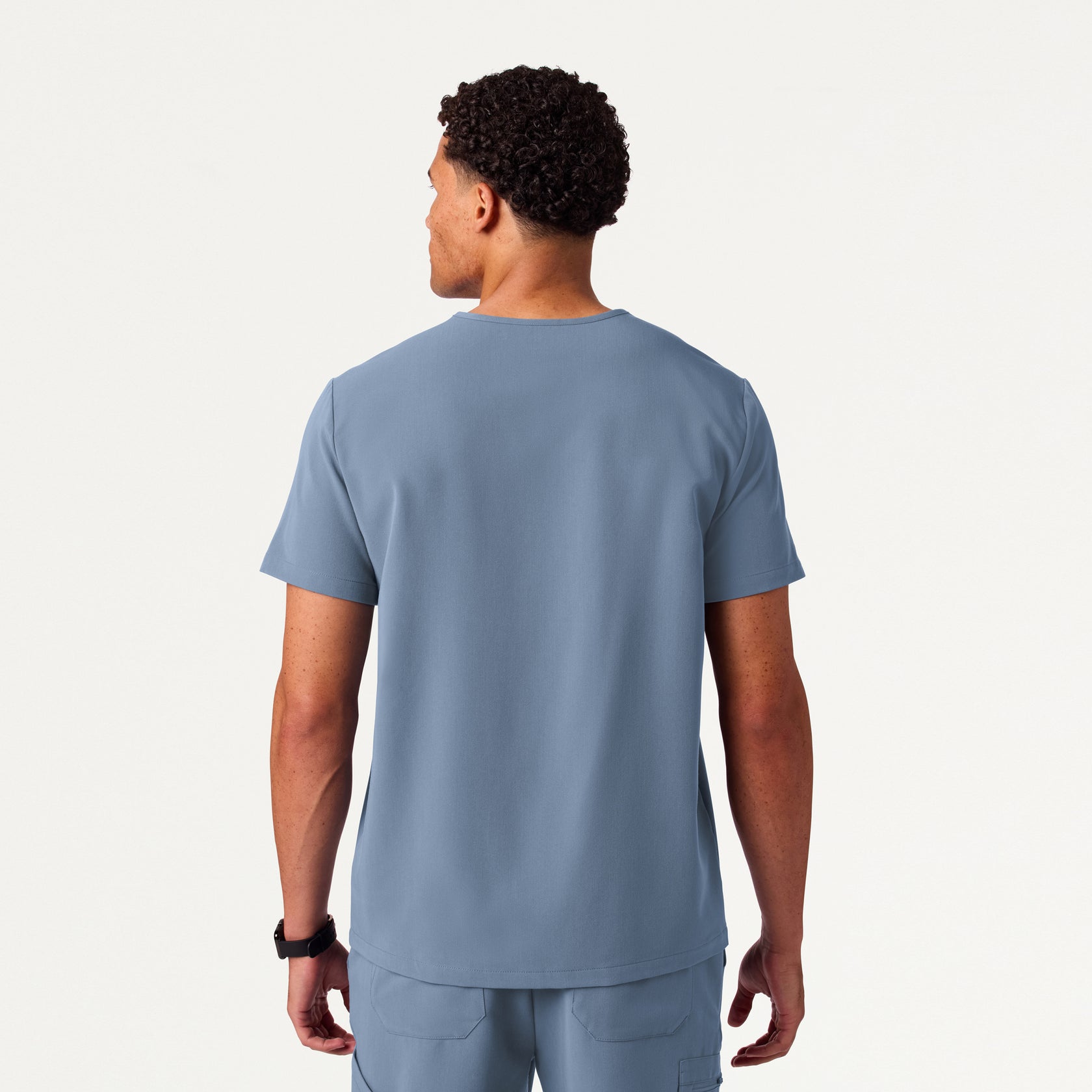 Holmes Everyday 1-Pocket Scrub Top - Storm Blue