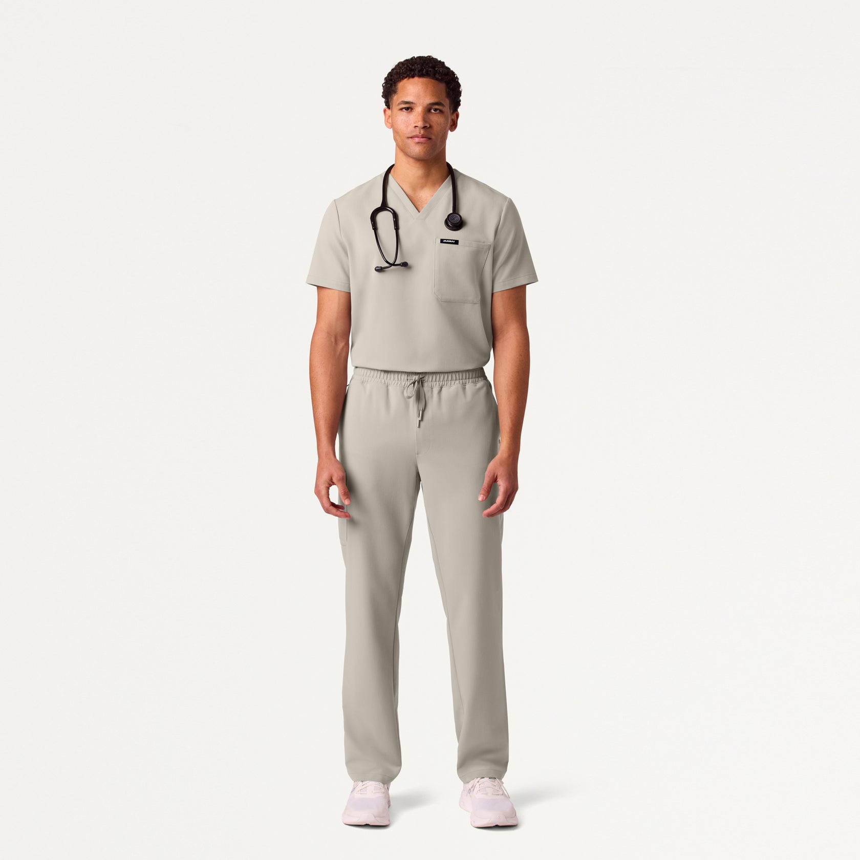 Rhodes Everyday Straight-Leg Scrub Pant - Fog